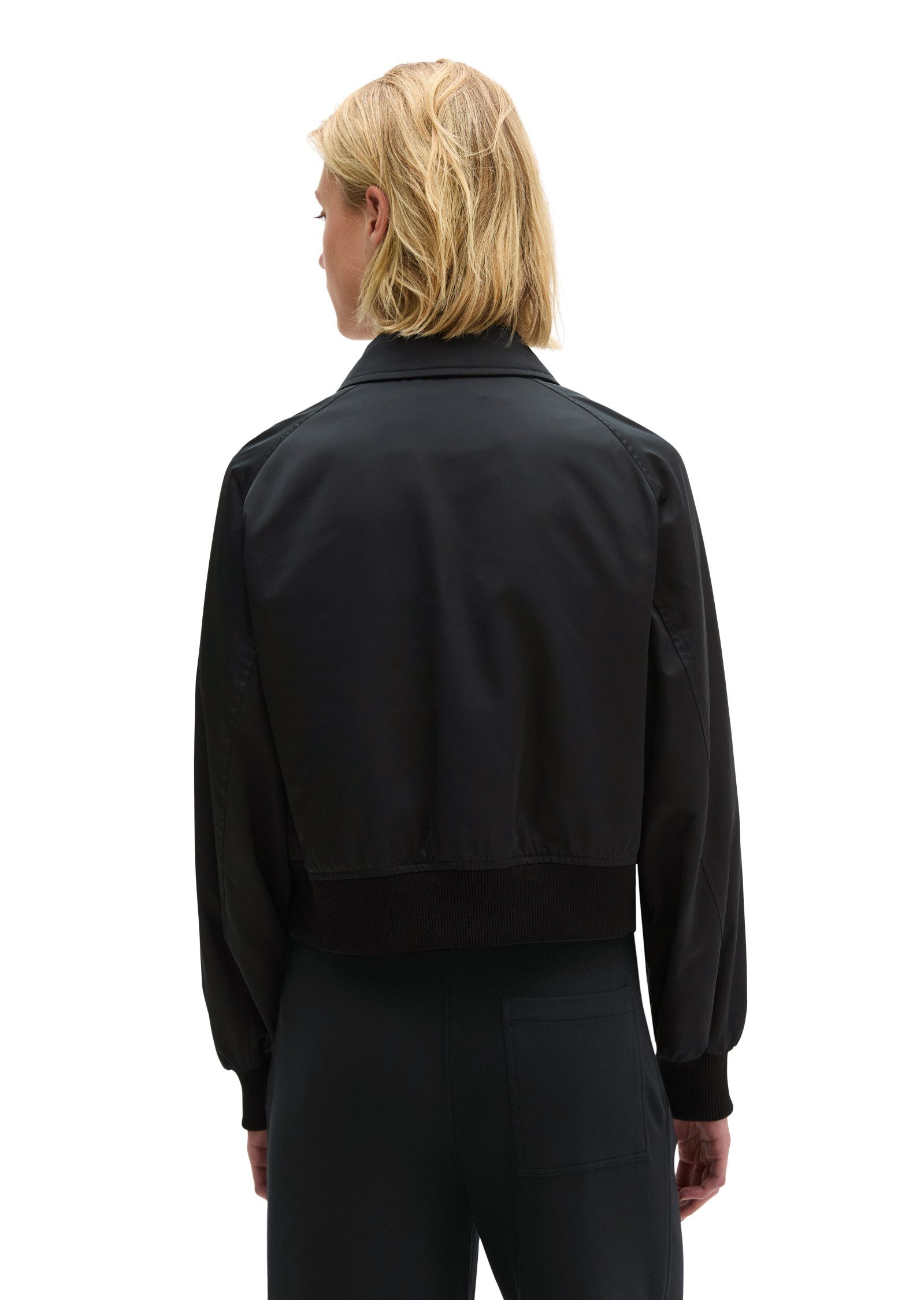 Marc O'Polo Outdoorjacke aus recyceltem Shiny-Polyester-Twill