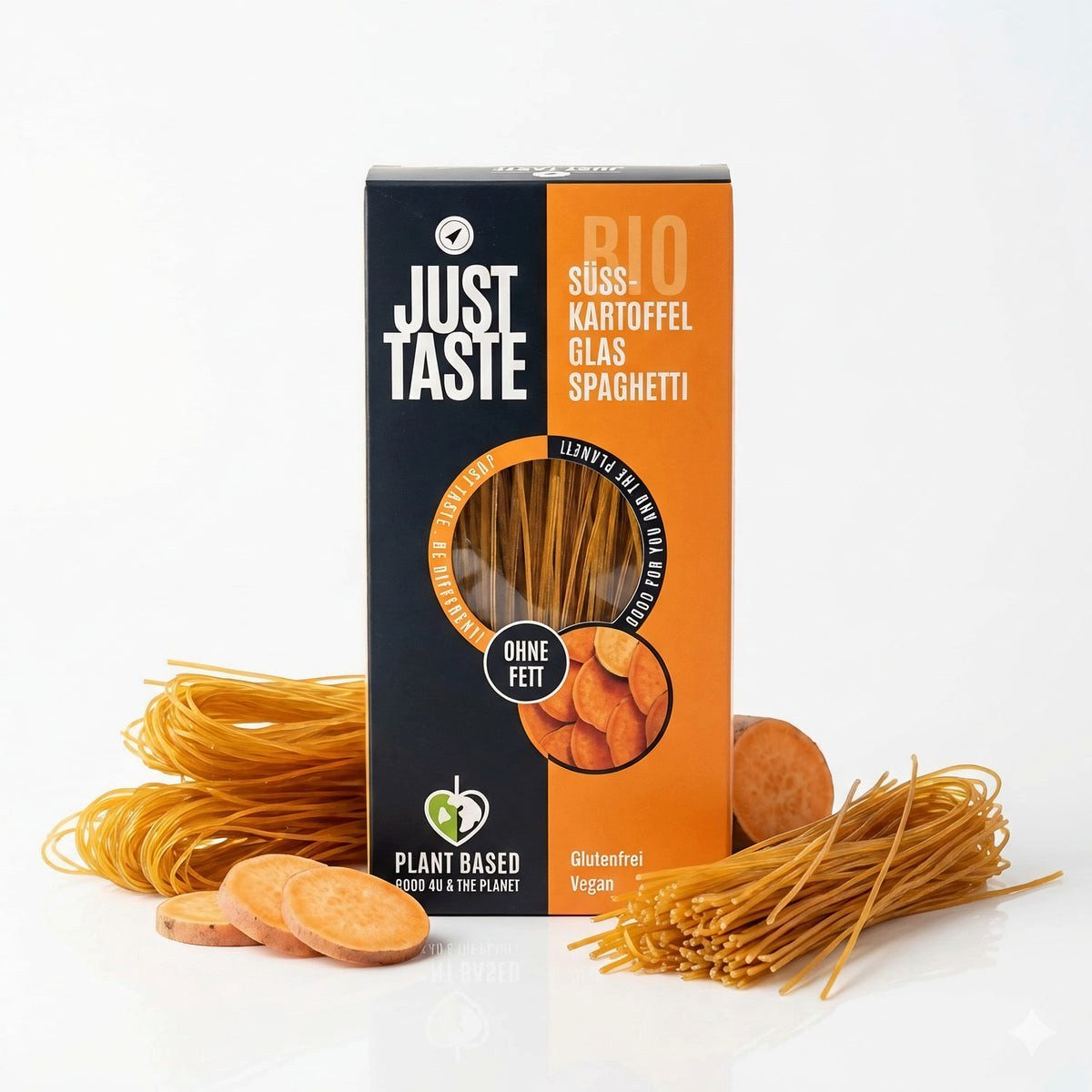 JUST Nudeln Just Taste Bio Süßkartoffel Kurkuma Spaghetti