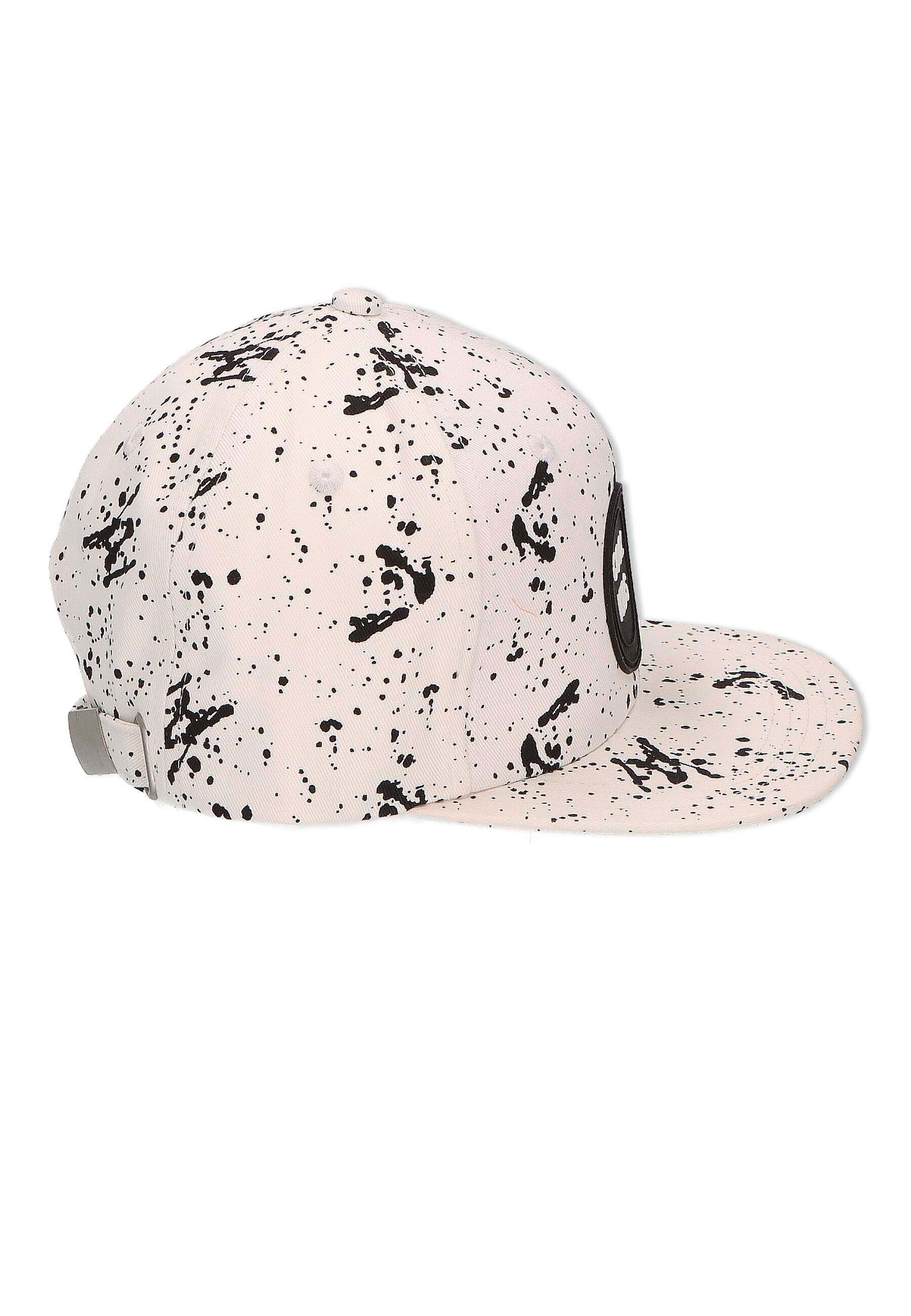 Sterntaler® Baseball-Cap Weiß mit Badge Kinder Baseball für mit Hut Sonnenschutz Canvas Größenregulierung (1-St., mit Cap weißfarbig aus Muster) Cap Basecap