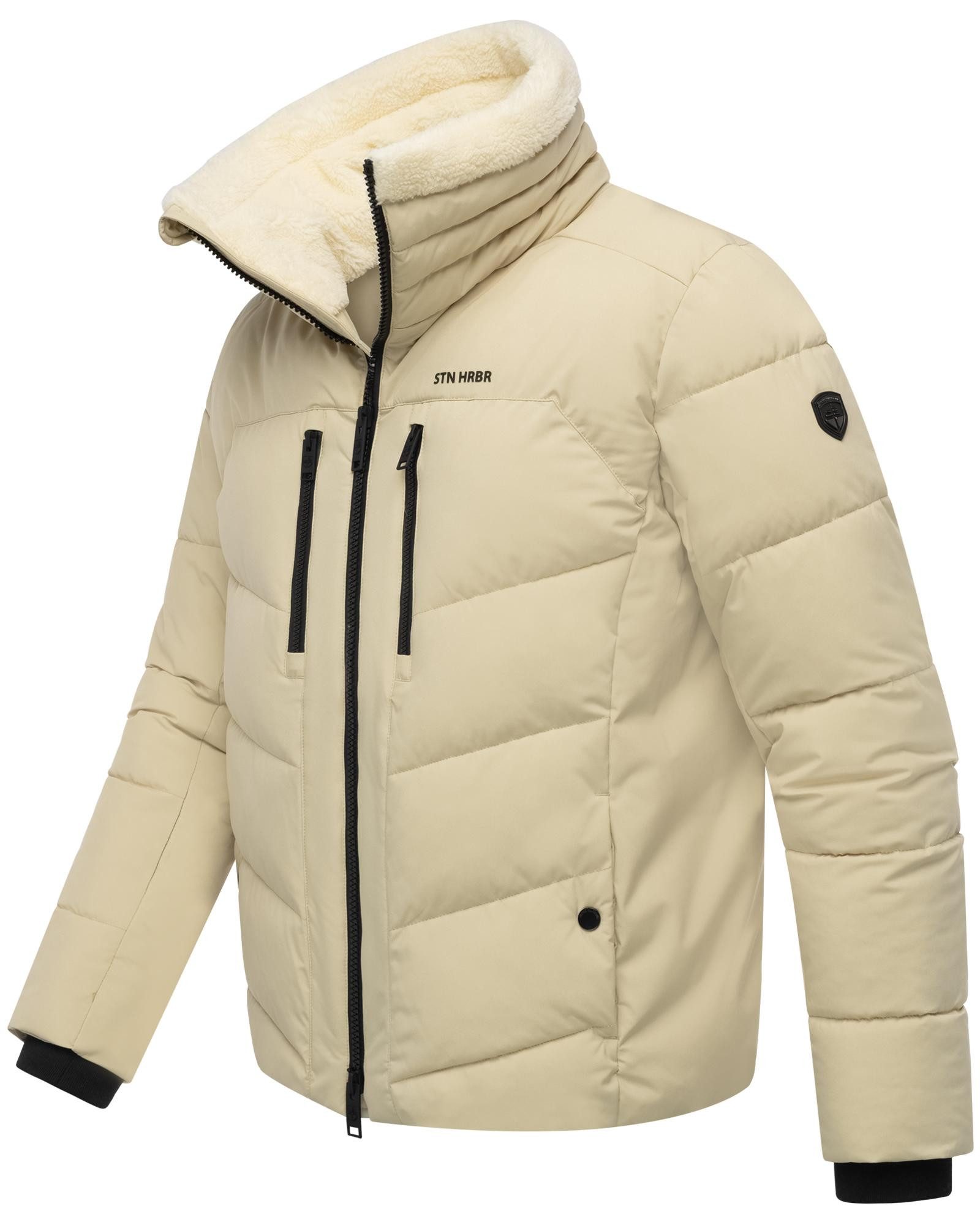 Stone Harbour Steppjacke Ansello XX Gesteppte Herrenjacke mit Teddy-Kunstfe günstig online kaufen