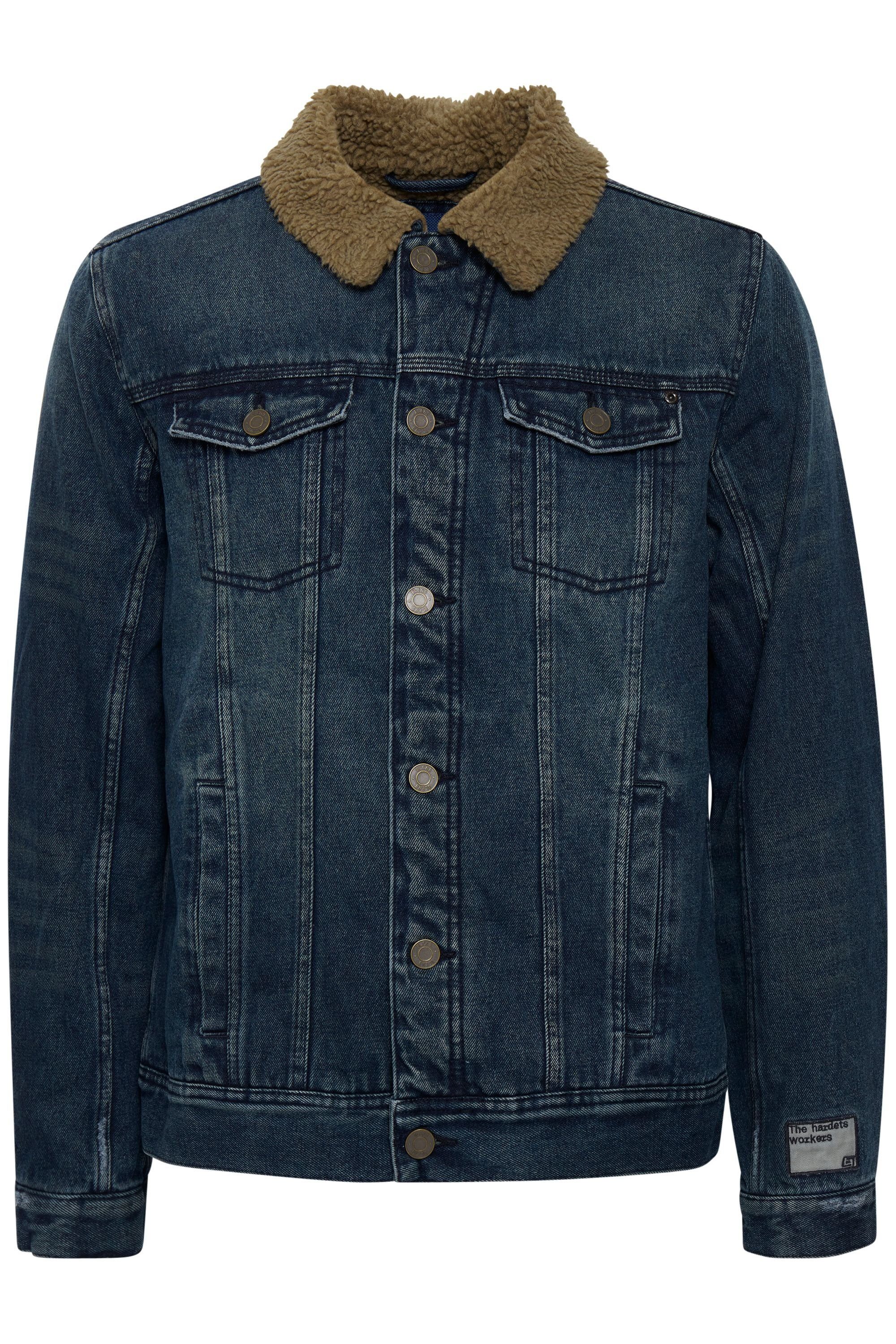 Blend Jeansjacke BHDenim Lässige Jeansjacke mit Teddyfellfütterung günstig online kaufen
