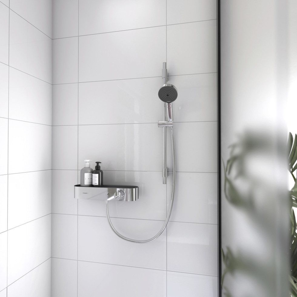 Grohe Handbrause Hansgrohe Handbrause-Set 3 Strahlarten Pulsify