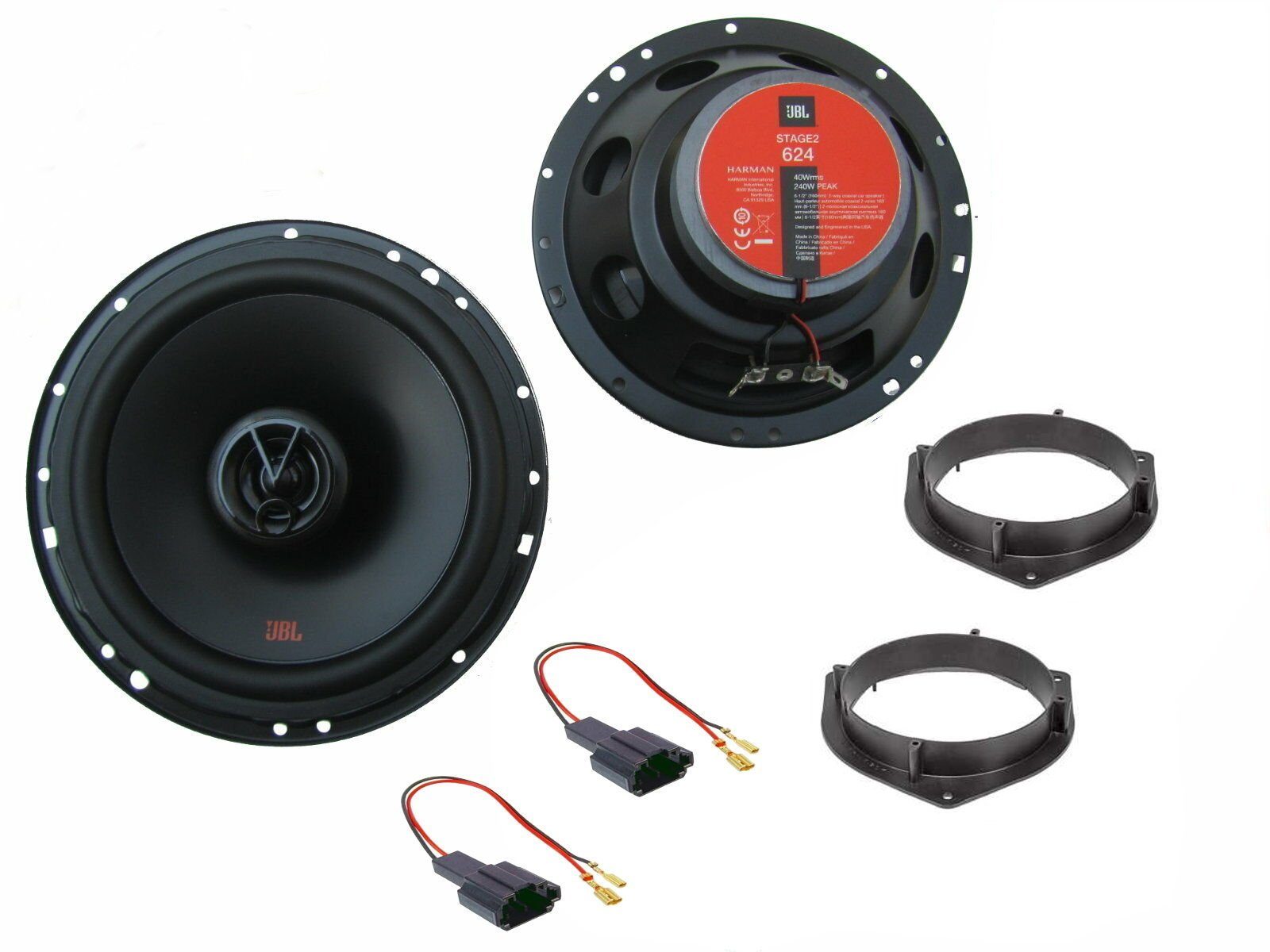 DSX JBL passend für Hyundai ix20 (JC) 10-15 Lautsprecher Set Tür Front Hec Auto-Lautsprecher (80.00 W) | Auto-Lautsprecher