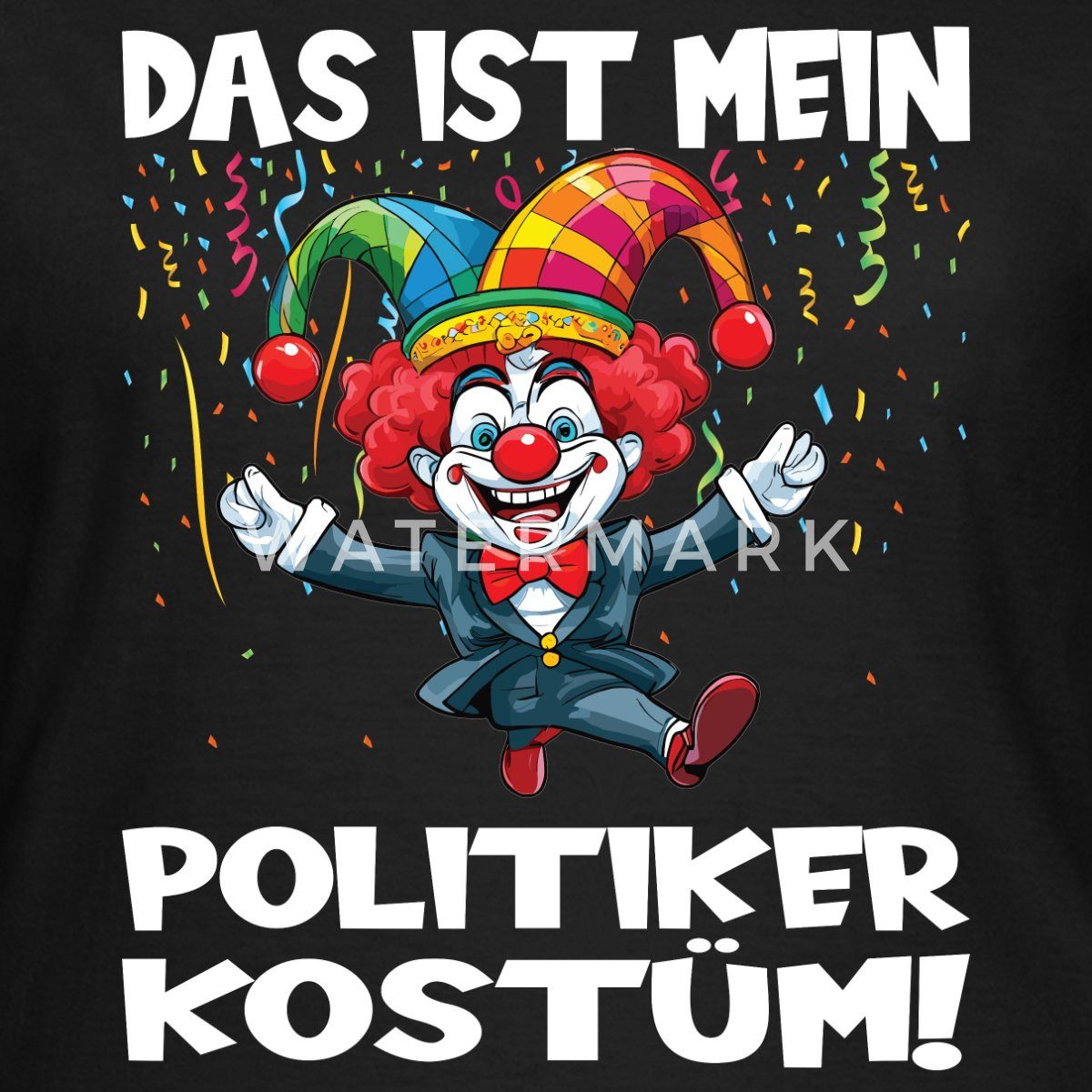 Spreadshirt T-Shirt Das Ist Mein Politiker Kostüm Fasching Frauen T-Shirt (1-tlg)