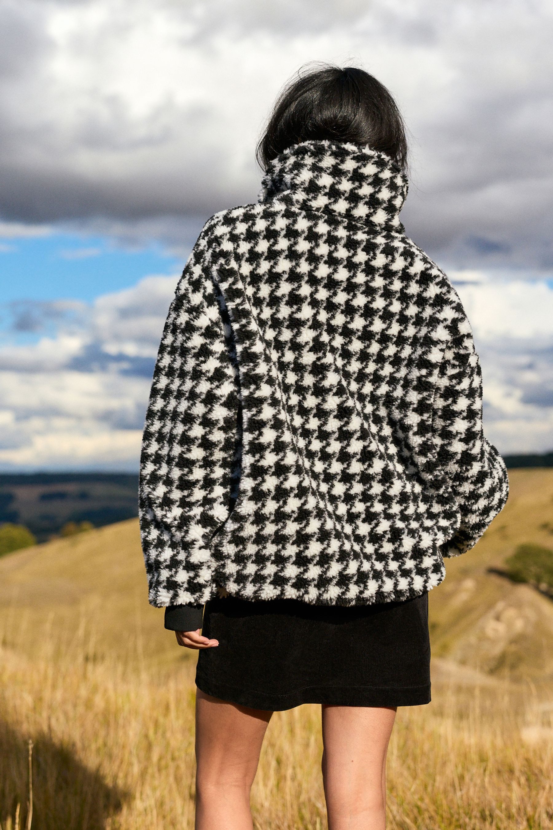Next Fleecepullover Fleece-Sweatshirt mit Viertel-Reißverschluss (1-tlg)