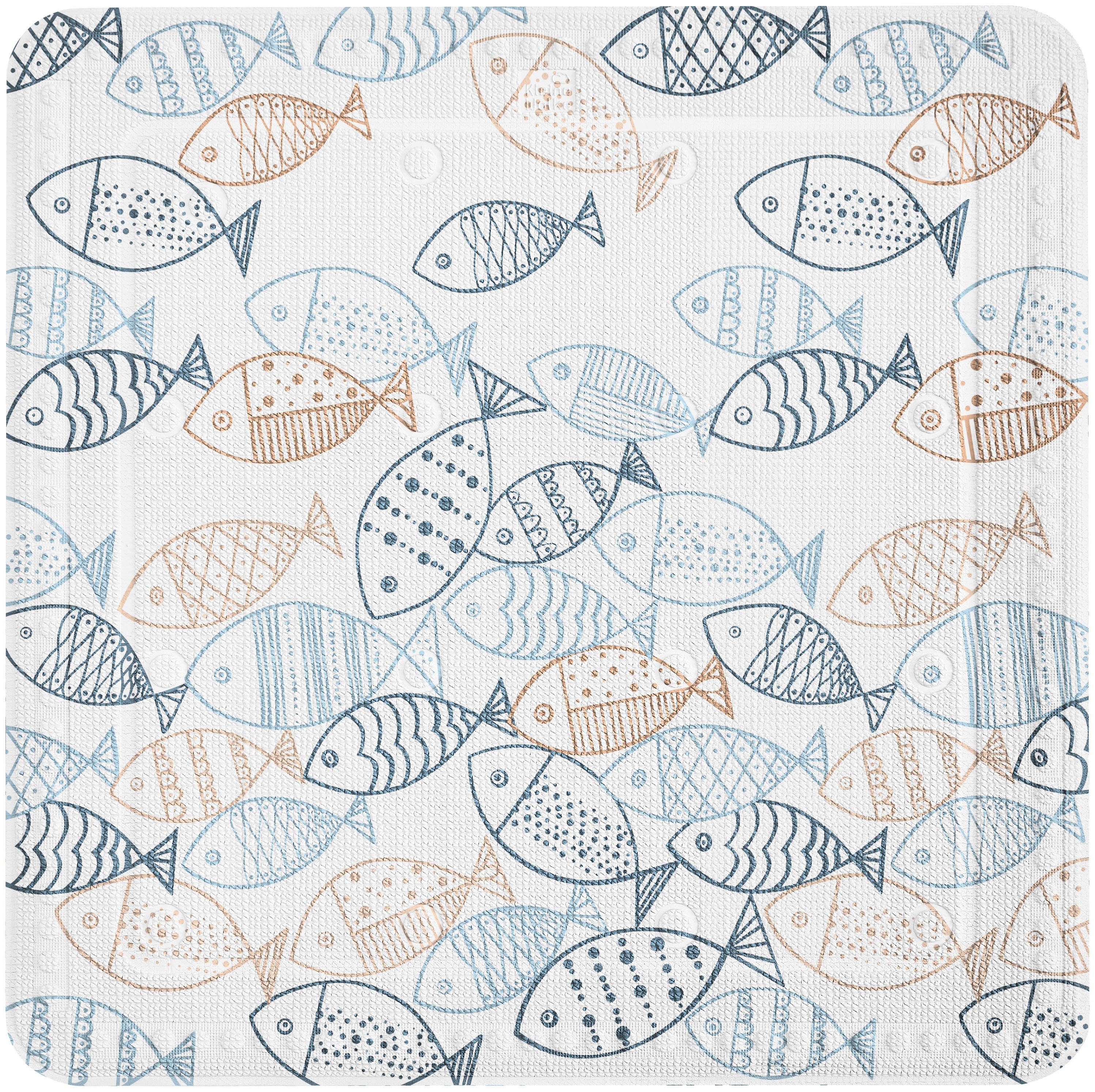Kleine Wolke Duscheinlage Sardinas, B: 55 cm, L: 55 cm