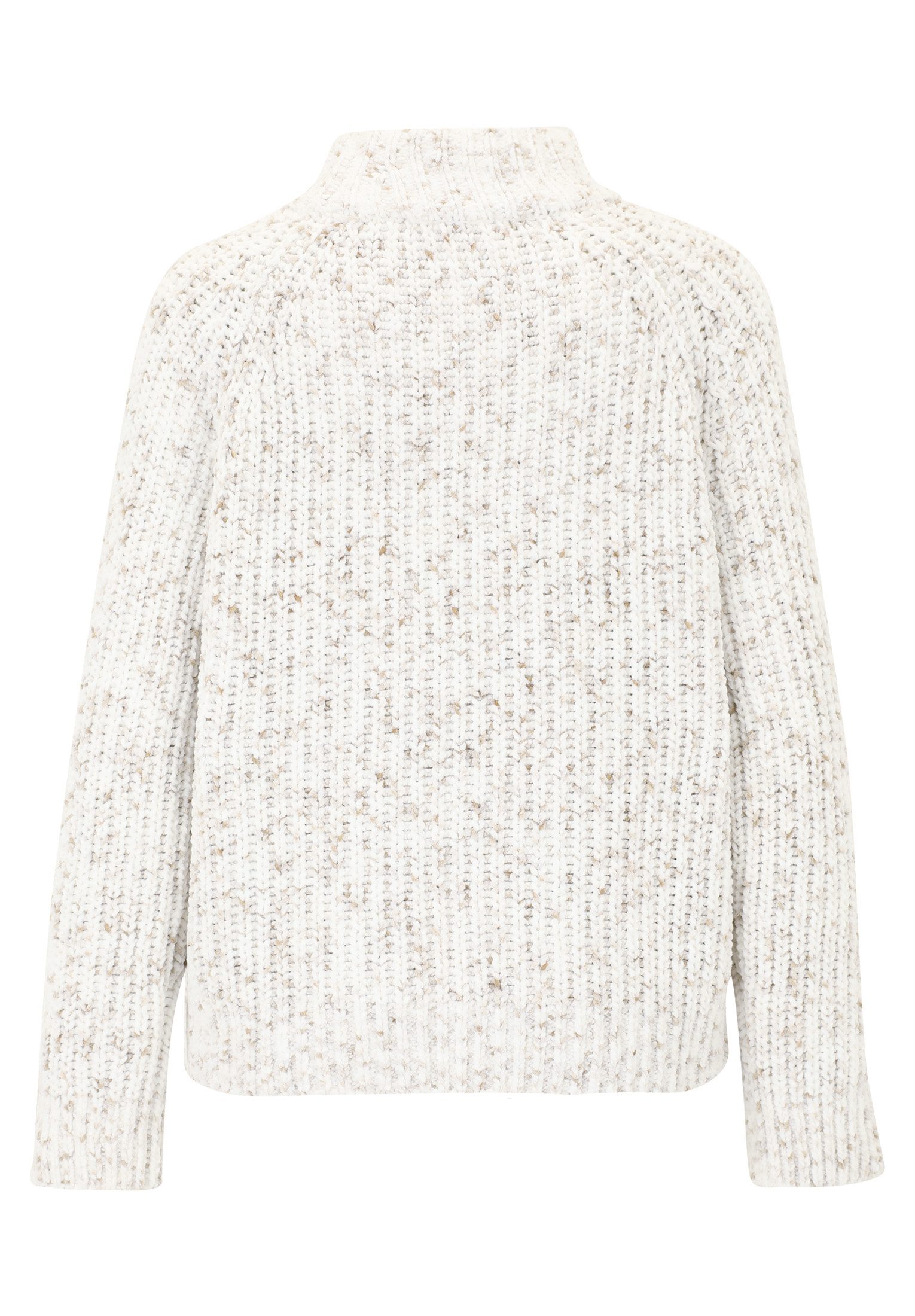 Cartoon Strickpullover Damen mit Stehkragen (1-tlg)