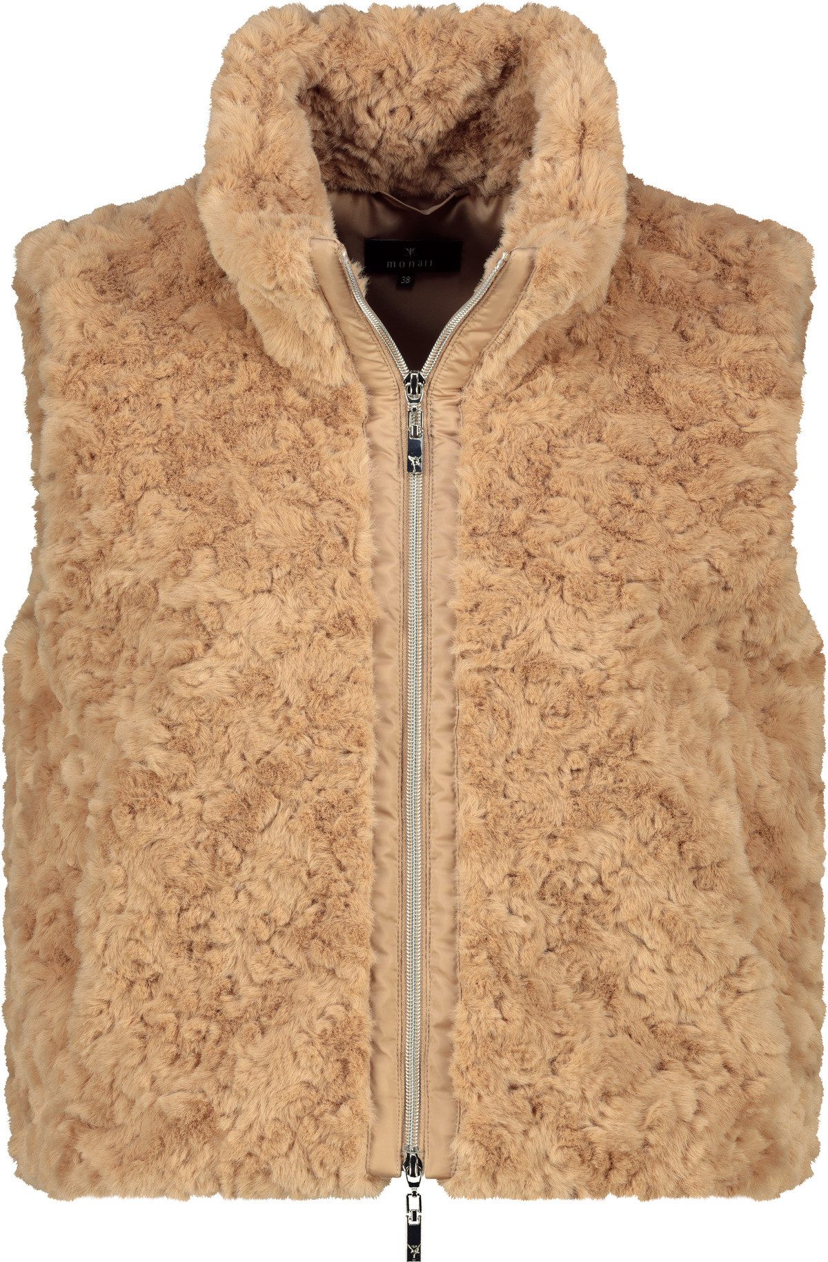 Monari Blusenblazer Weste cognac günstig online kaufen