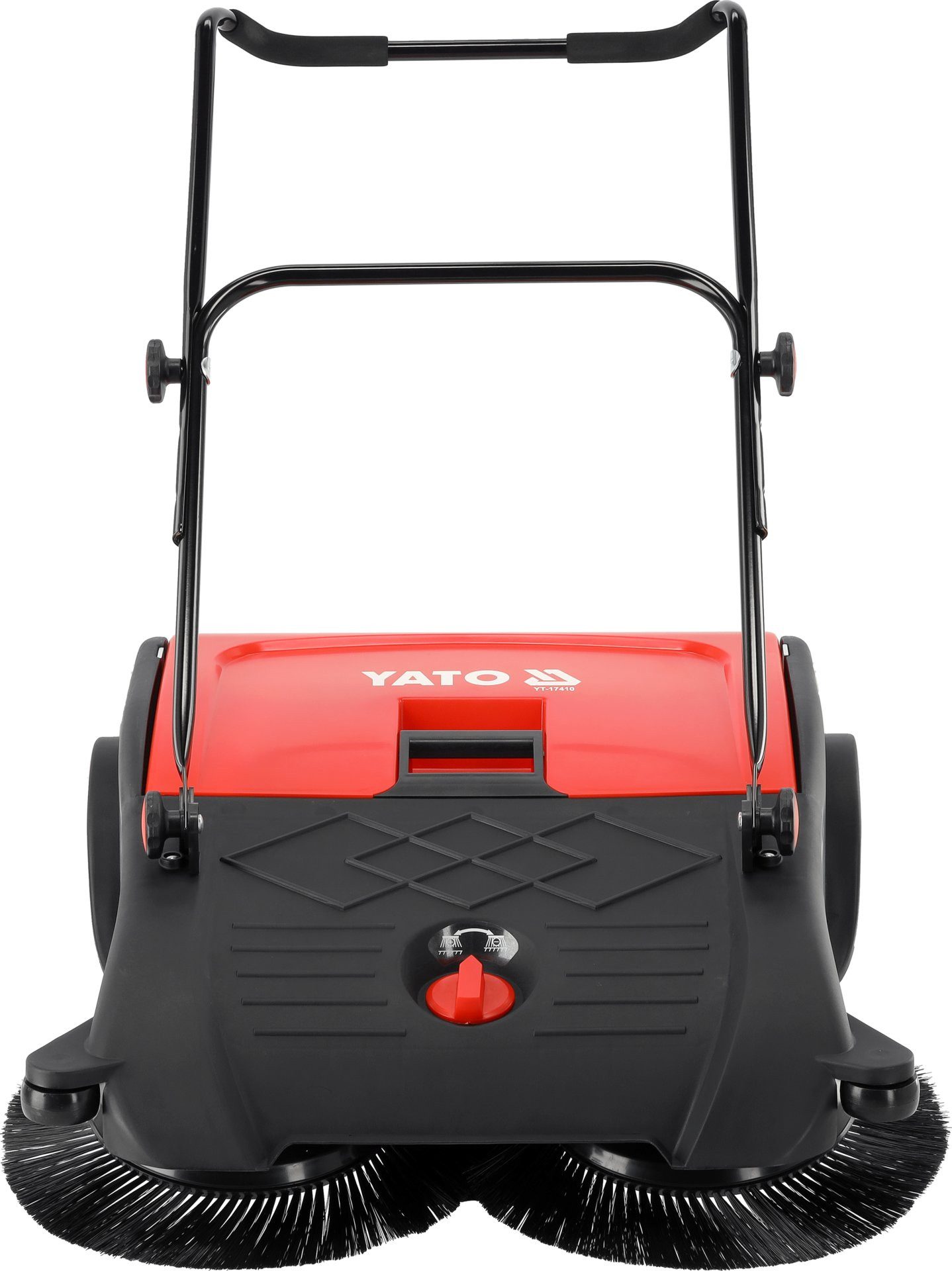 Yato Handkehrmaschine Handkehrmaschine, Kehrmaschien 75cm, 50 Liter, (Handkehrmaschine, Kehrmaschien 75cm, 50 Liter), kompakt