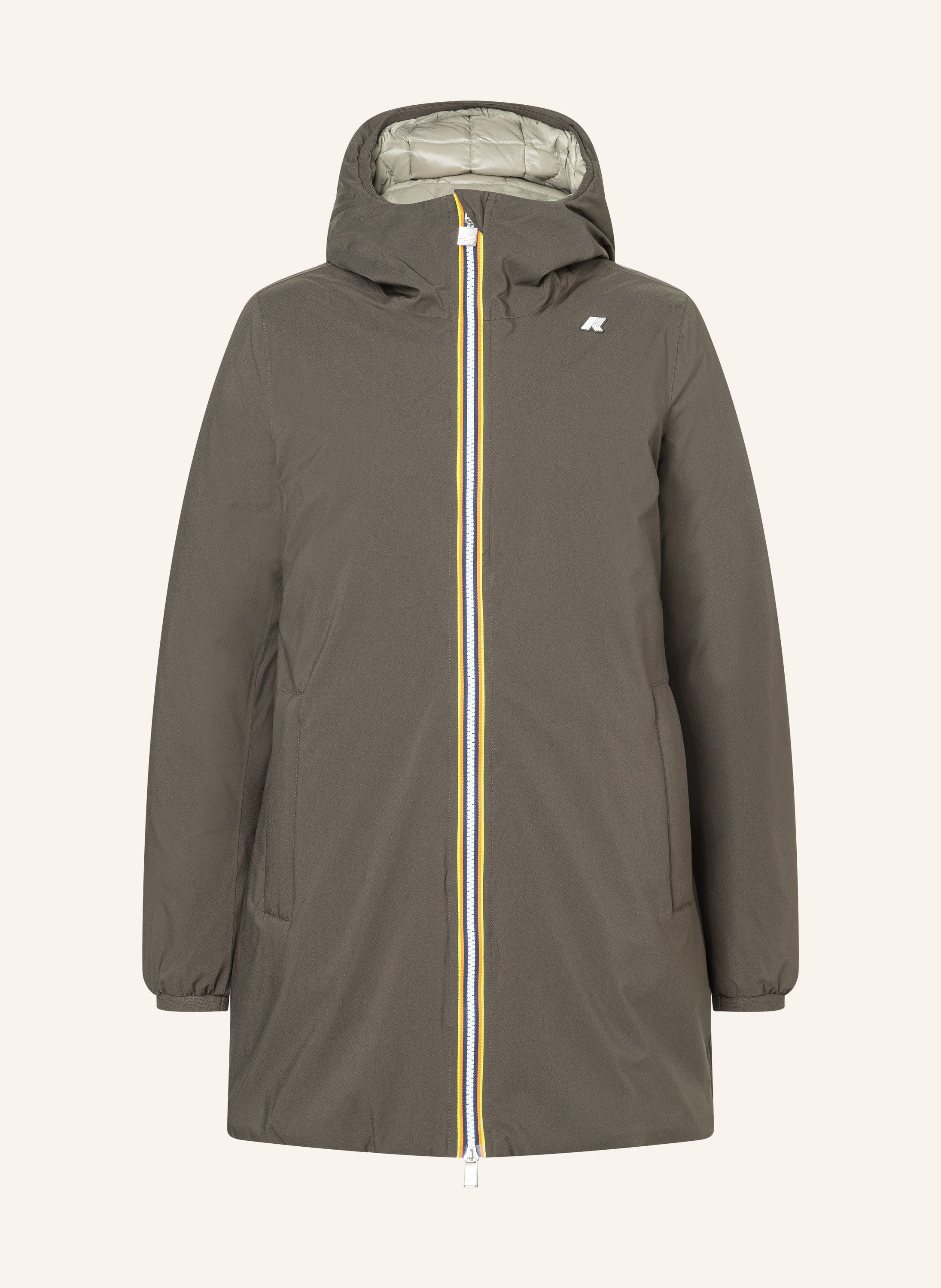 K-WAY Arbeitsjacke K-Way Winterjacke SOPHIE ST THERMO DOUBLE zum Wenden