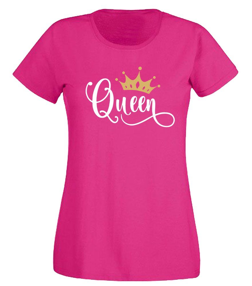 G-graphics T-Shirt Damen T-Shirt - Queen günstig online kaufen