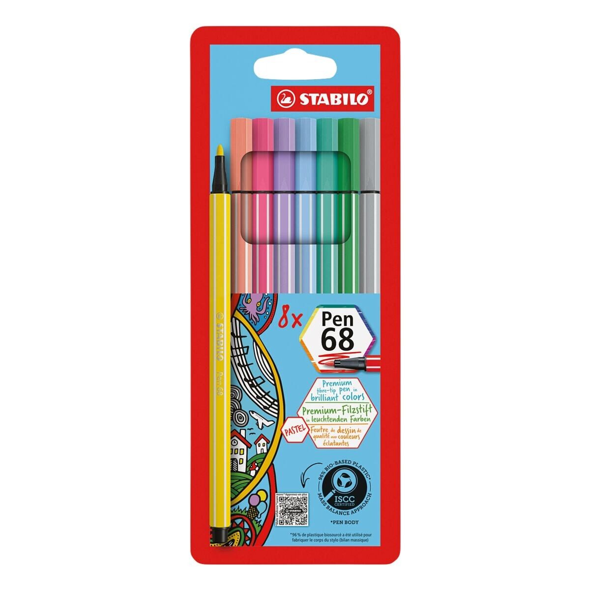 Filzstift Pen 68 Pastell