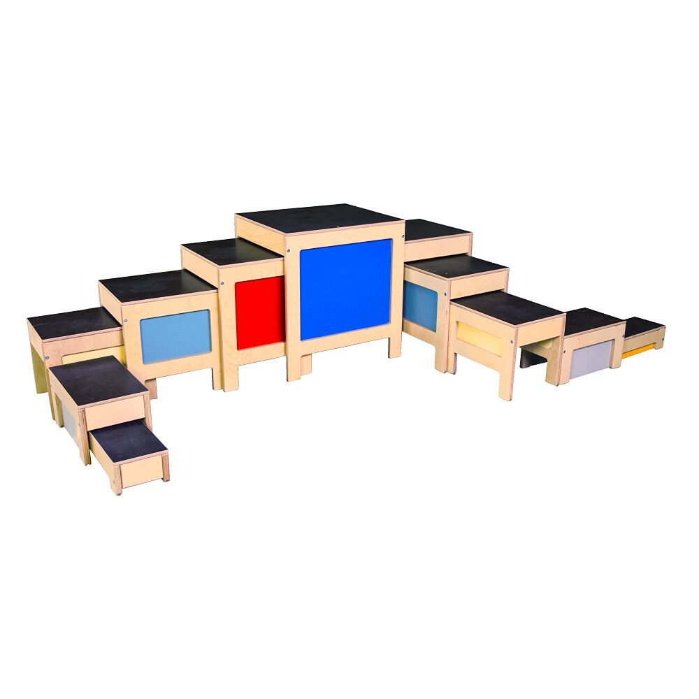 Balancetrainer Hockertreppen-Set