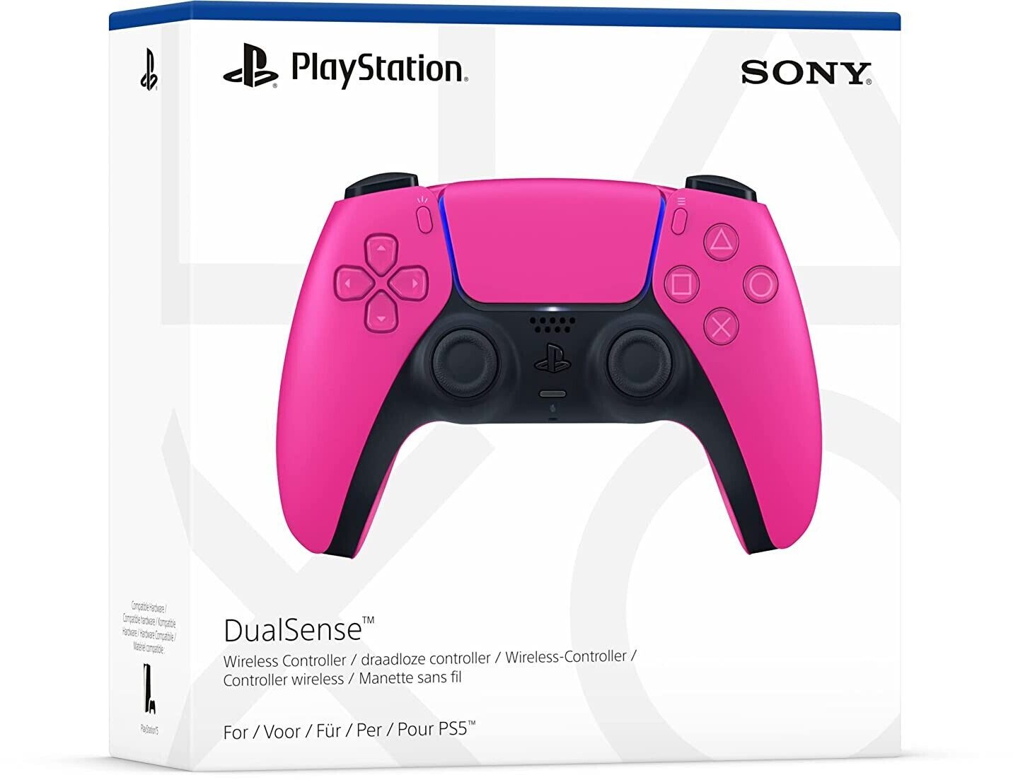 Playstation PS5 Controller Nova Pink DualSense Wireless-Controller (Nova Pink)