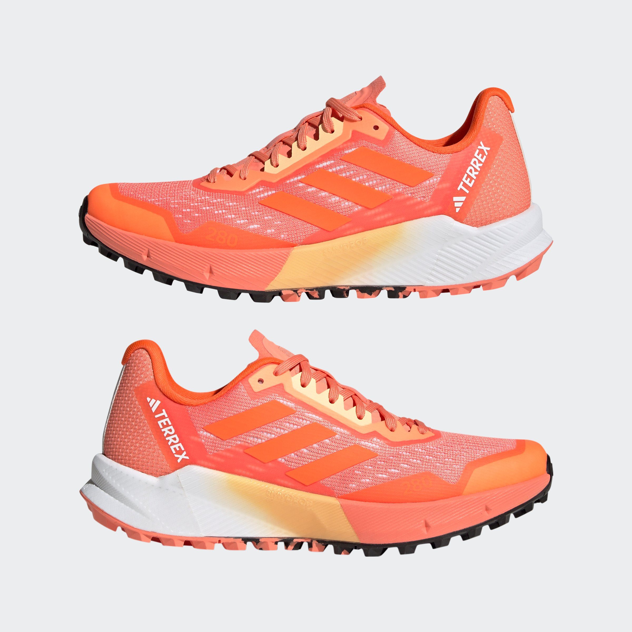 Coral Laufschuh / / Impact adidas Cloud 2.0 TRAILRUNNING AGRAVIC White TERREX FLOW Fusion Orange