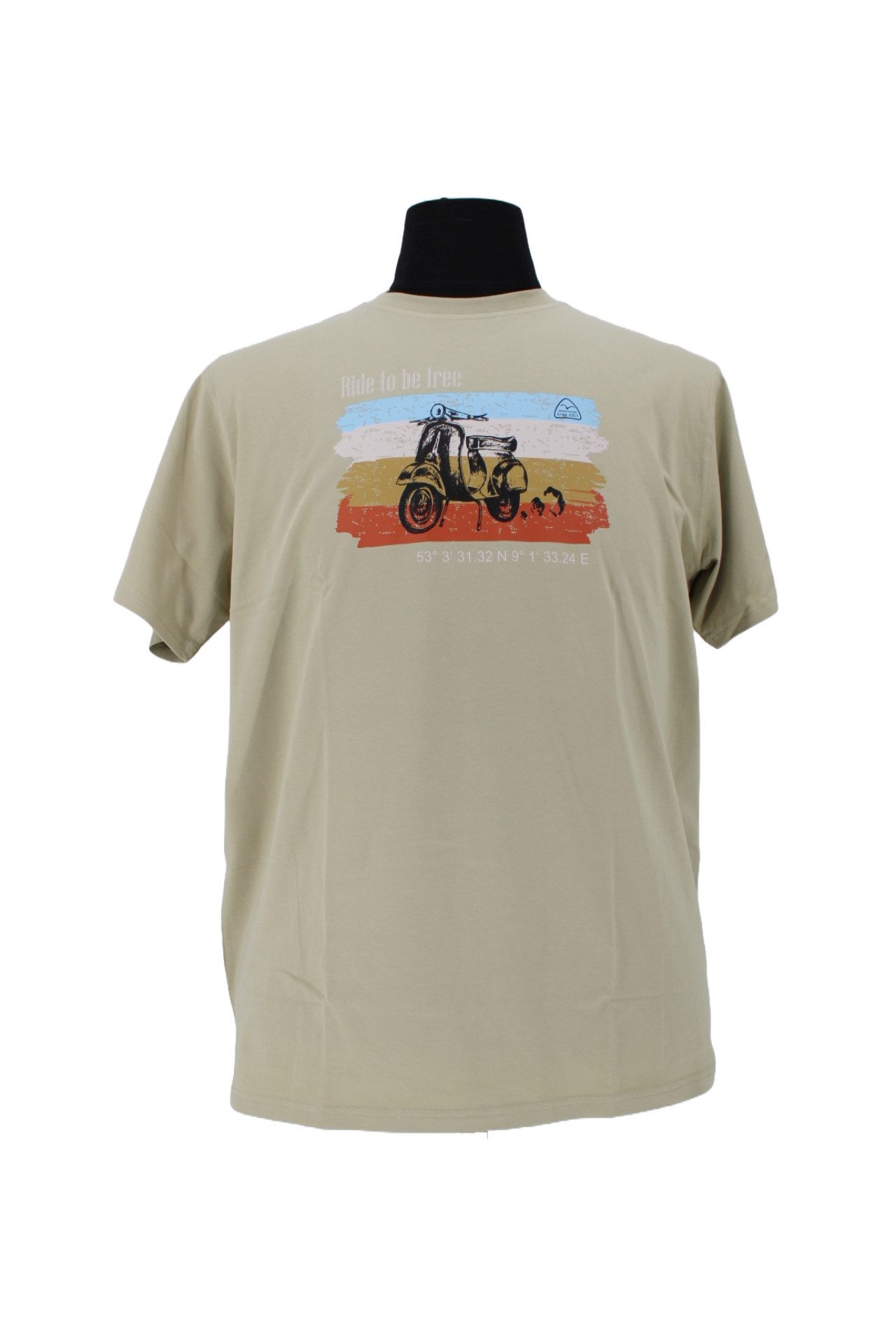 Brigg T-Shirt T-Shirt Travelride Dark Sand