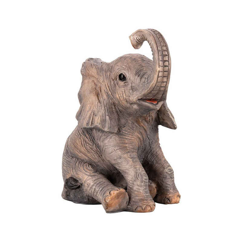VERDOBA Gartenfigur Deko Elefant - Deko Elefanten Figur - Tischdeko Wohnzimmer Dekoration Schlafzimmer