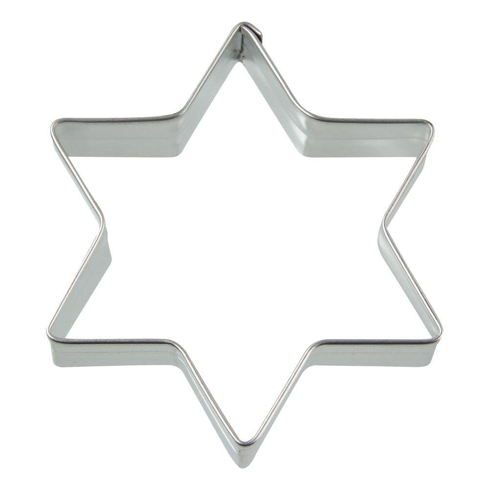 Zenker Ausstechform Stern Groß, Edelstahl