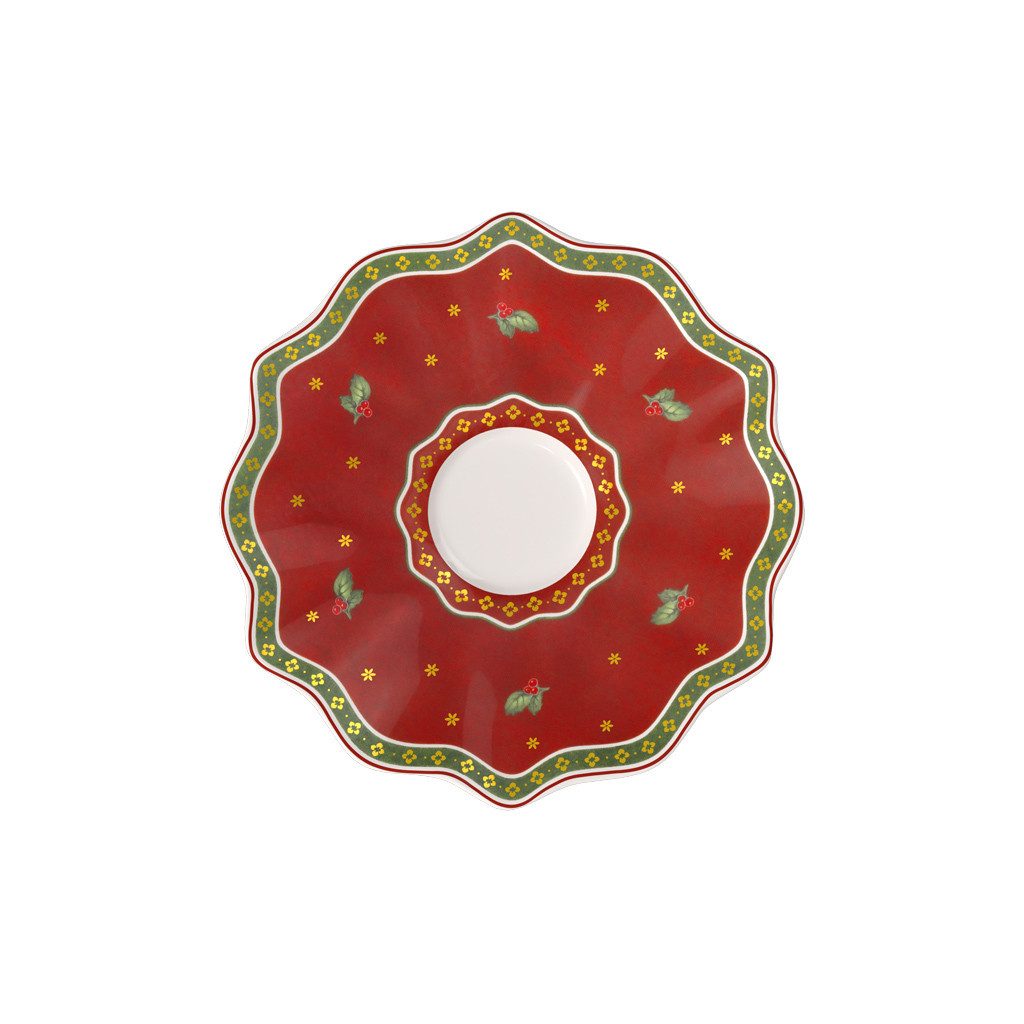 Villeroy & Boch Untertasse Toy's Delight Kaffee-/Teeuntertasse, (1 St), Premium Porcelain, 1 Stck, Handwäsche,mikrowellensicher, Made in Germa