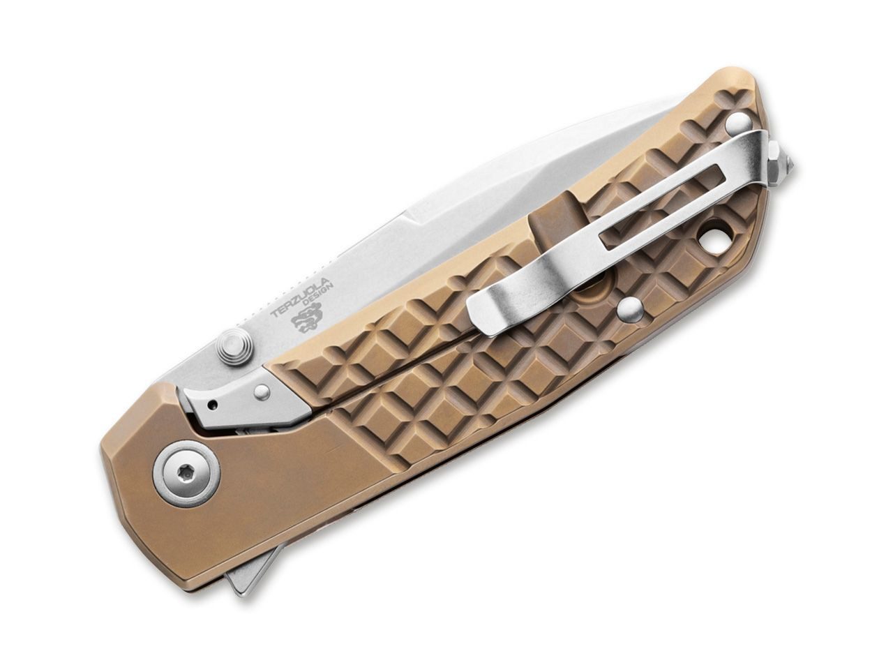MKM Taschenmesser Taschenmesser Maximo Titanium Bronze