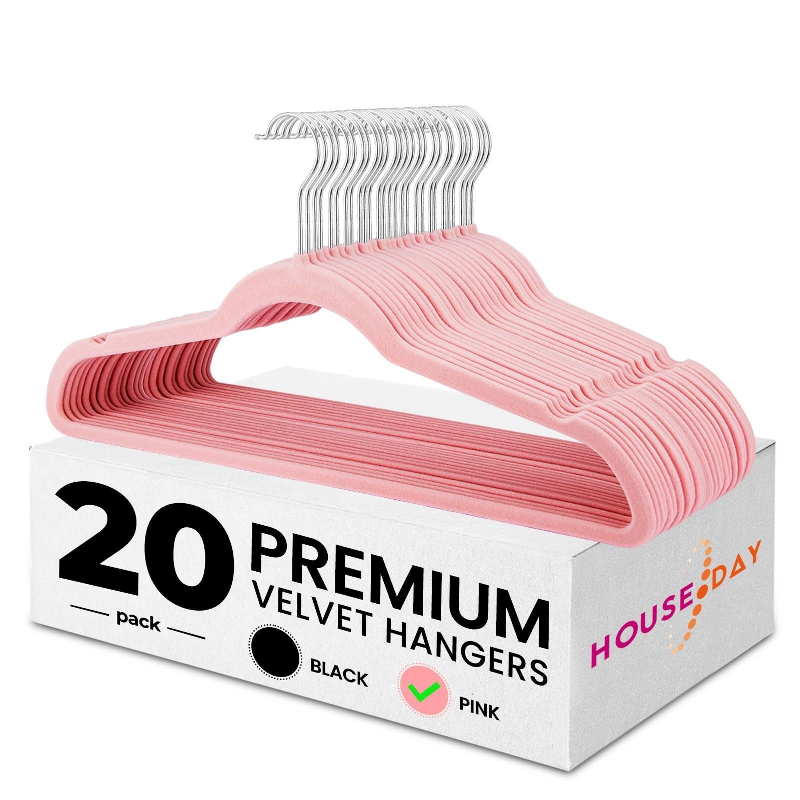 House Day Kleiderbügel Samt, rutschfest, (Packung, günstig online kaufen