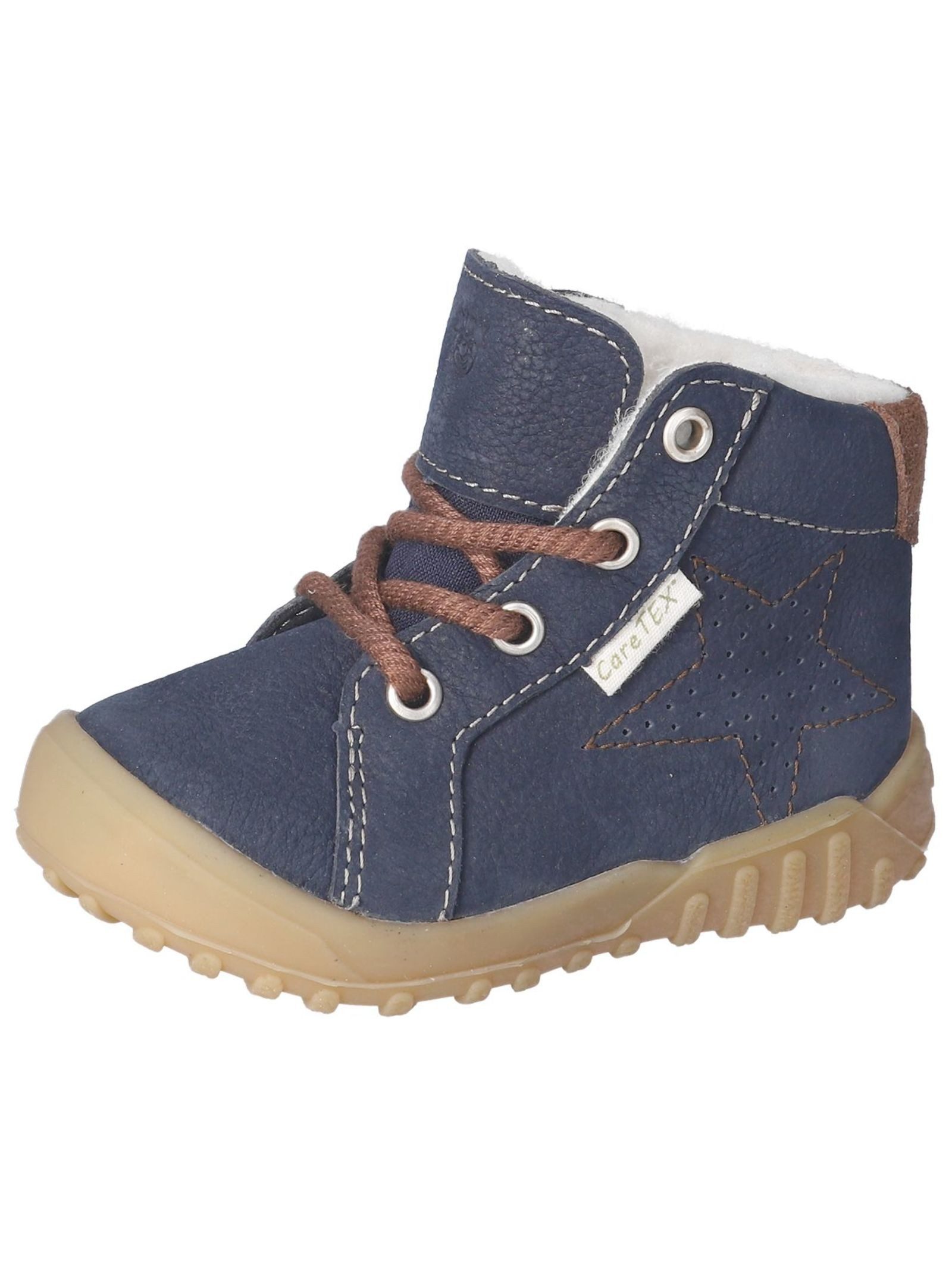 Pepino Stiefelette Leder/Textil . Schnürstiefelette
