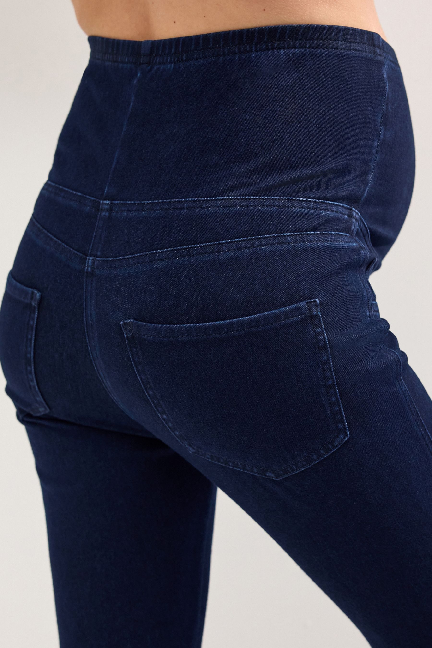 Next Umstandsleggings Leggings im Jeanslook (1-tlg)