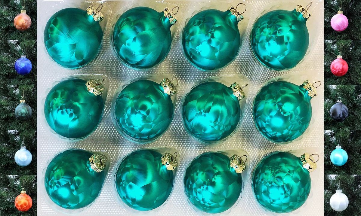 Thüringer Glasdesign Christbaumschmuck JACK 12x Glas günstig online kaufen