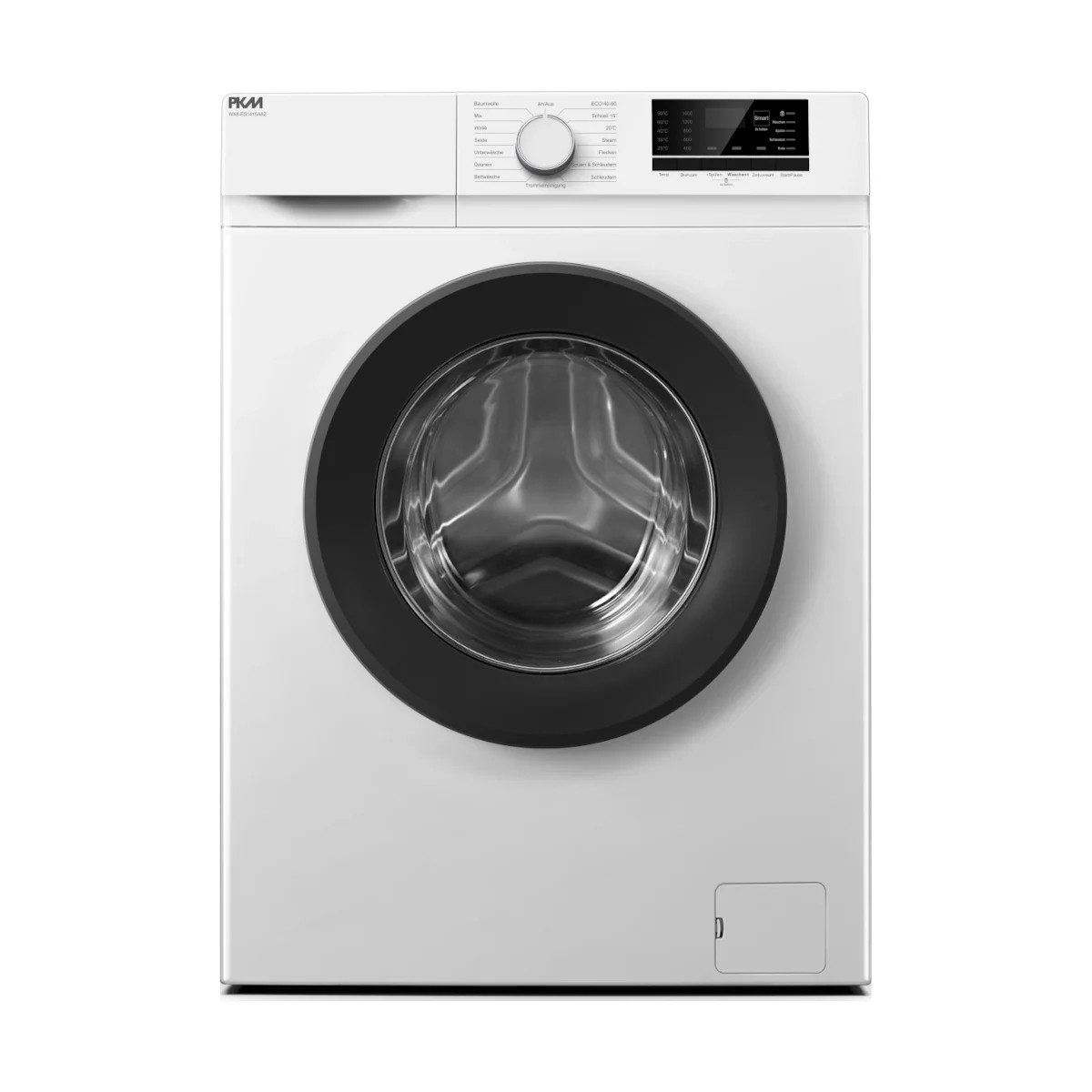 PKM Waschmaschine WA8-ES1416DAI, 8 kg, 1400 U/min, Invertermotor, Dampf-Funktion, Max. Waschtemperatur 95°C