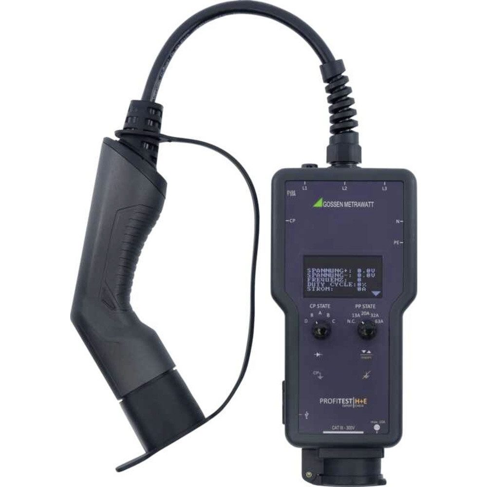 Gossen Metrawatt Тестер напряжения Gossen Metrawatt PROFiTEST H+E EXPERT CHECK Messadapter, VDE-Prüfgerät, (PROFiTEST H+E EXPERT CHECK)