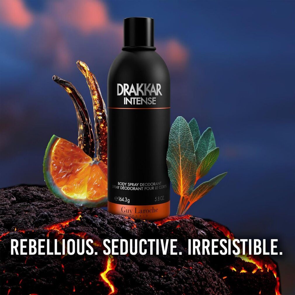 Guy Laroche Körperpflegemittel DRAKKAR INTENSE Deodorant 200 ml