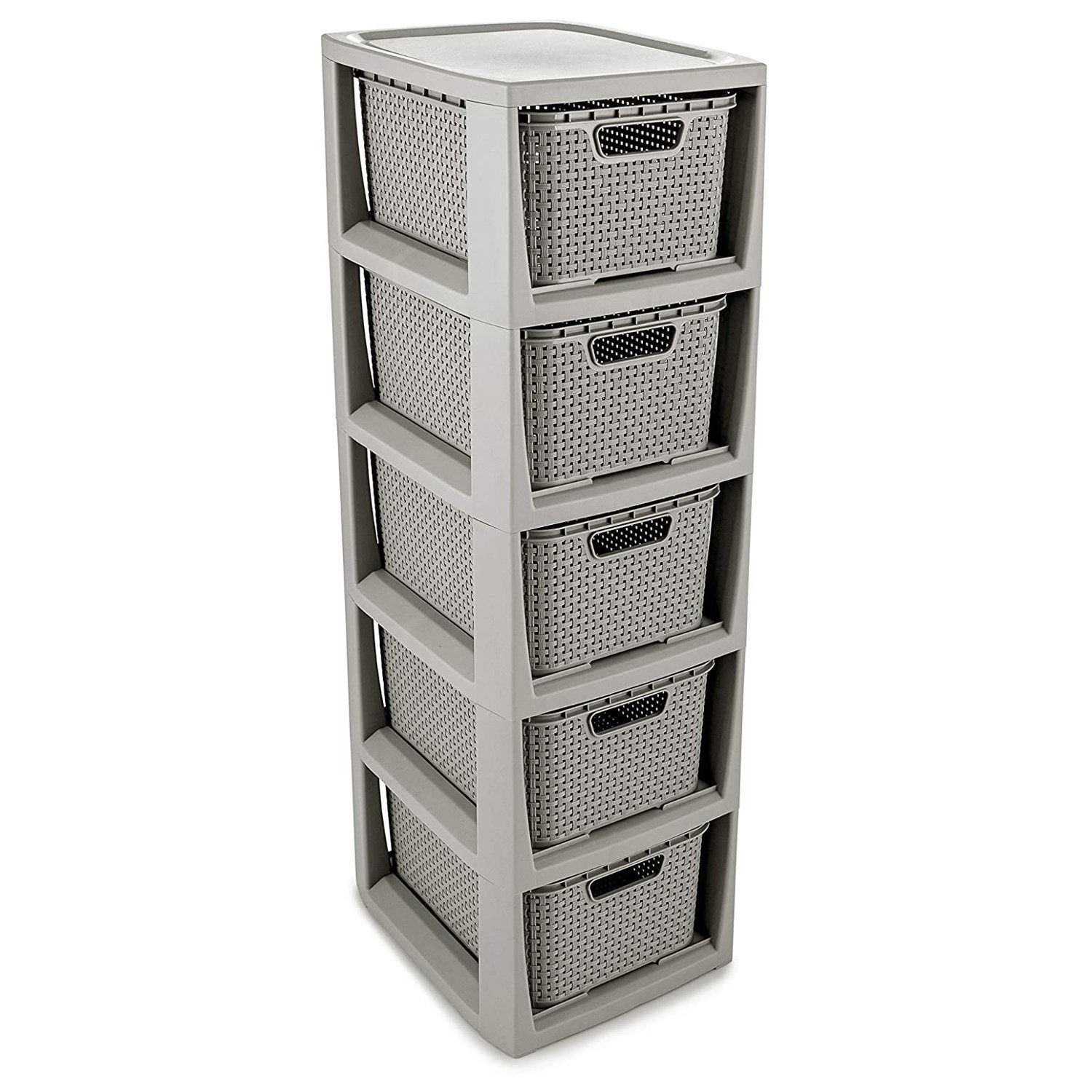 BranQ Regal 1728, Rattanregal mit 5 günstig online kaufen