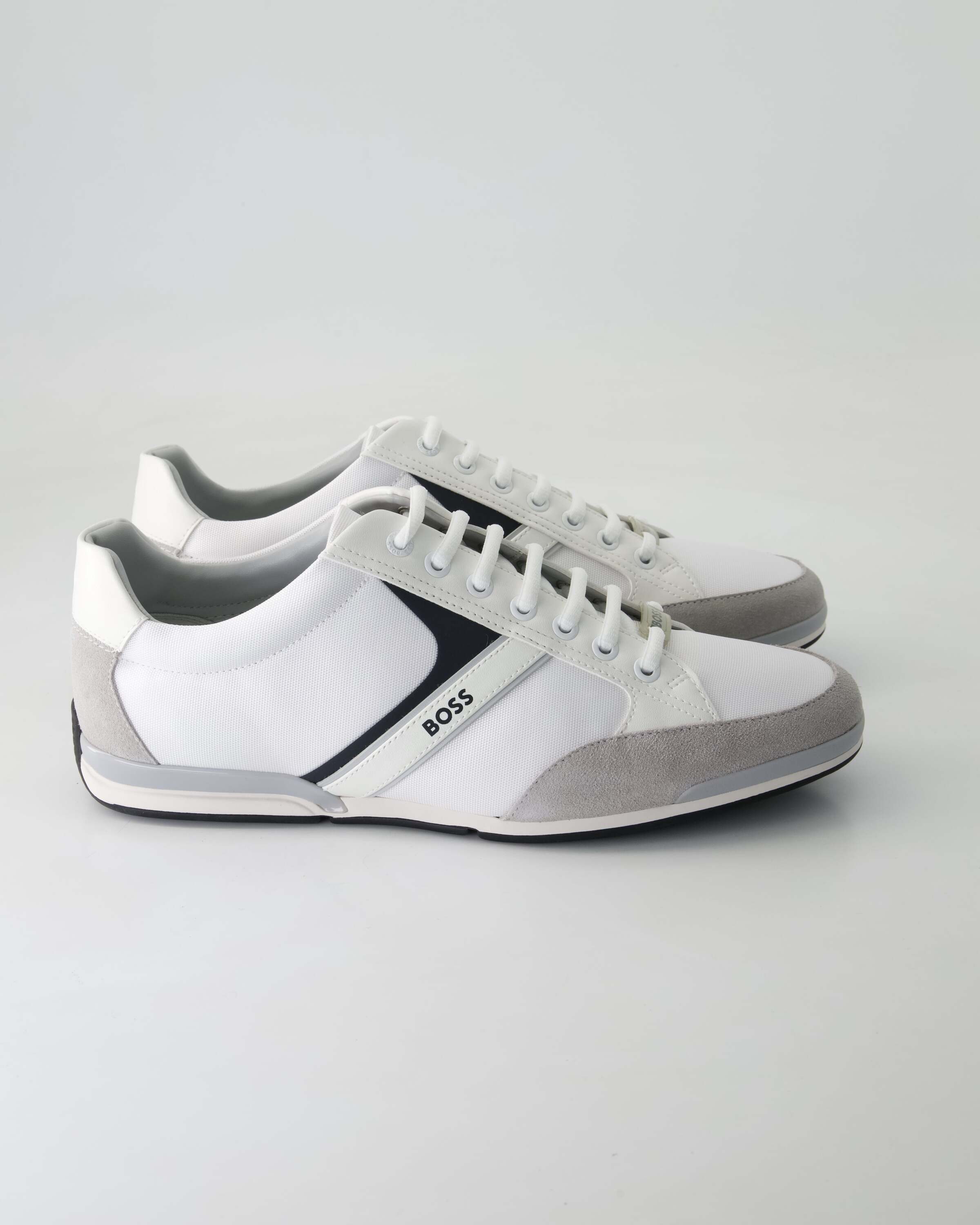 BOSS Saturn Lowp Schnürschuh Obermaterial: Leder und Textil günstig online kaufen