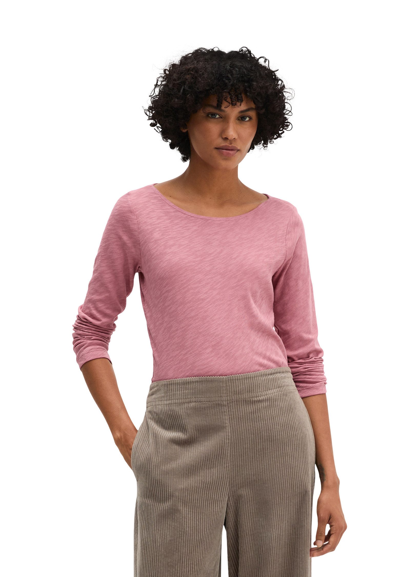 Marc O'Polo Langarmshirt aus Organic Cotton-Qualität
