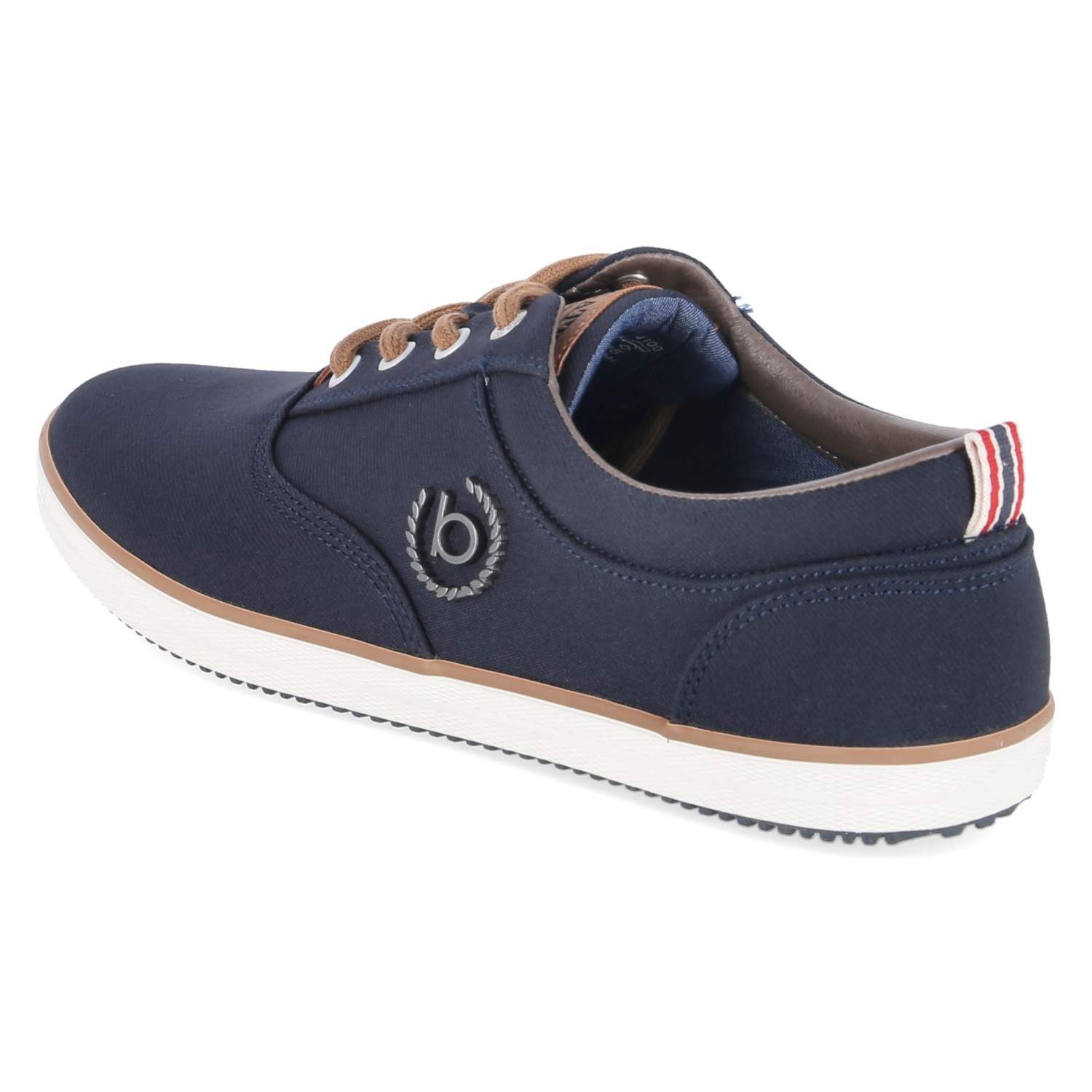 bugatti Bugatti 321502046900-4100 Herren Textil blue Schnürschuh
