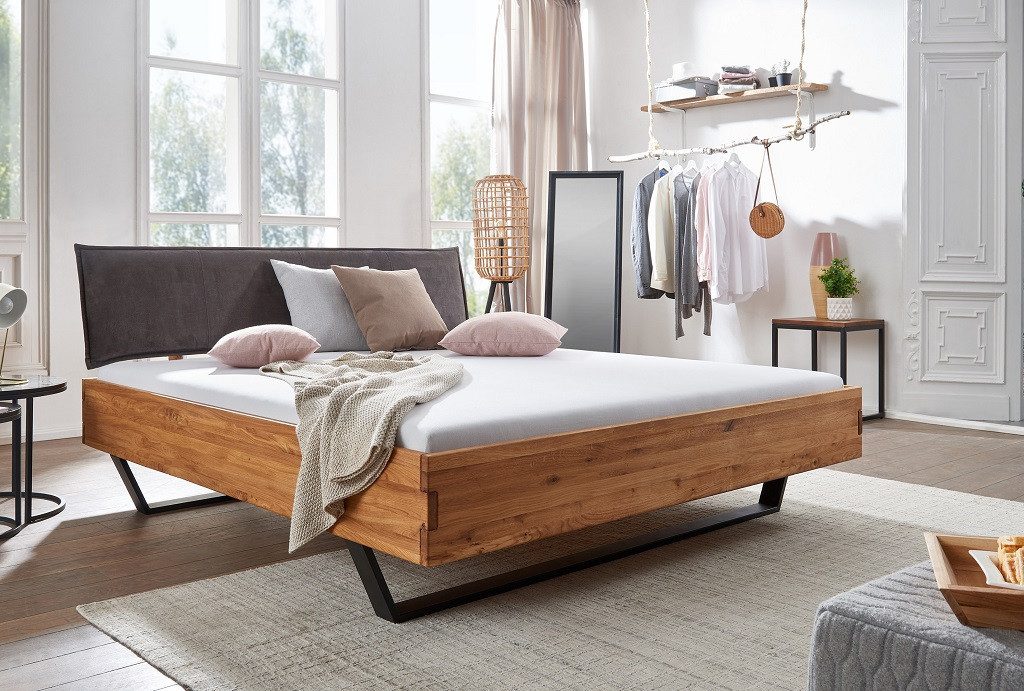 Main Möbel Massivholzbett Doppelbett 'Amelie' 200x200cm günstig online kaufen