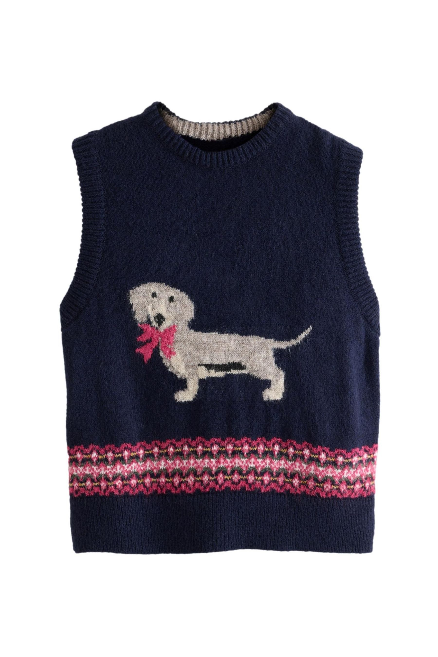 LAURA ASHLEY Stricktop Laura Ashley Tanktop, Woody Dog (1-tlg)