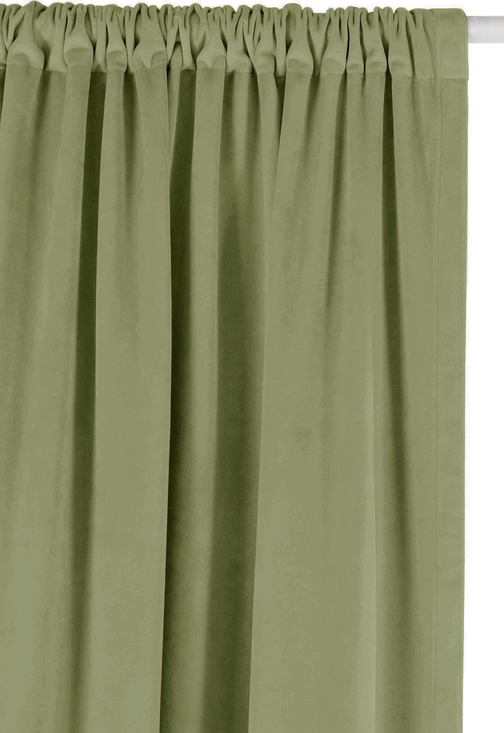 LeGer Home by Lena Gercke Gardine LADINA, 1 Stück, Blickdicht, Stangendurchzug (1 St), Stangendurchzug, blickdicht, Polyester, blickdicht, gewebt, verschiedene  – Bild 5 von 5