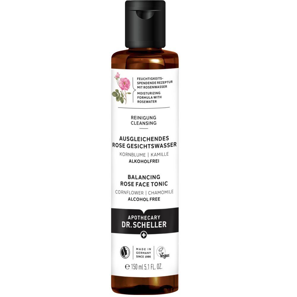 Dr. Scheller Gesichtswasser Ausgleichendes Rose, 150 ml