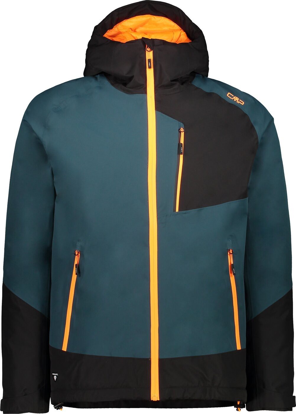 Funktionsjacke MAN JACKET FIX HOOD PETROLIO