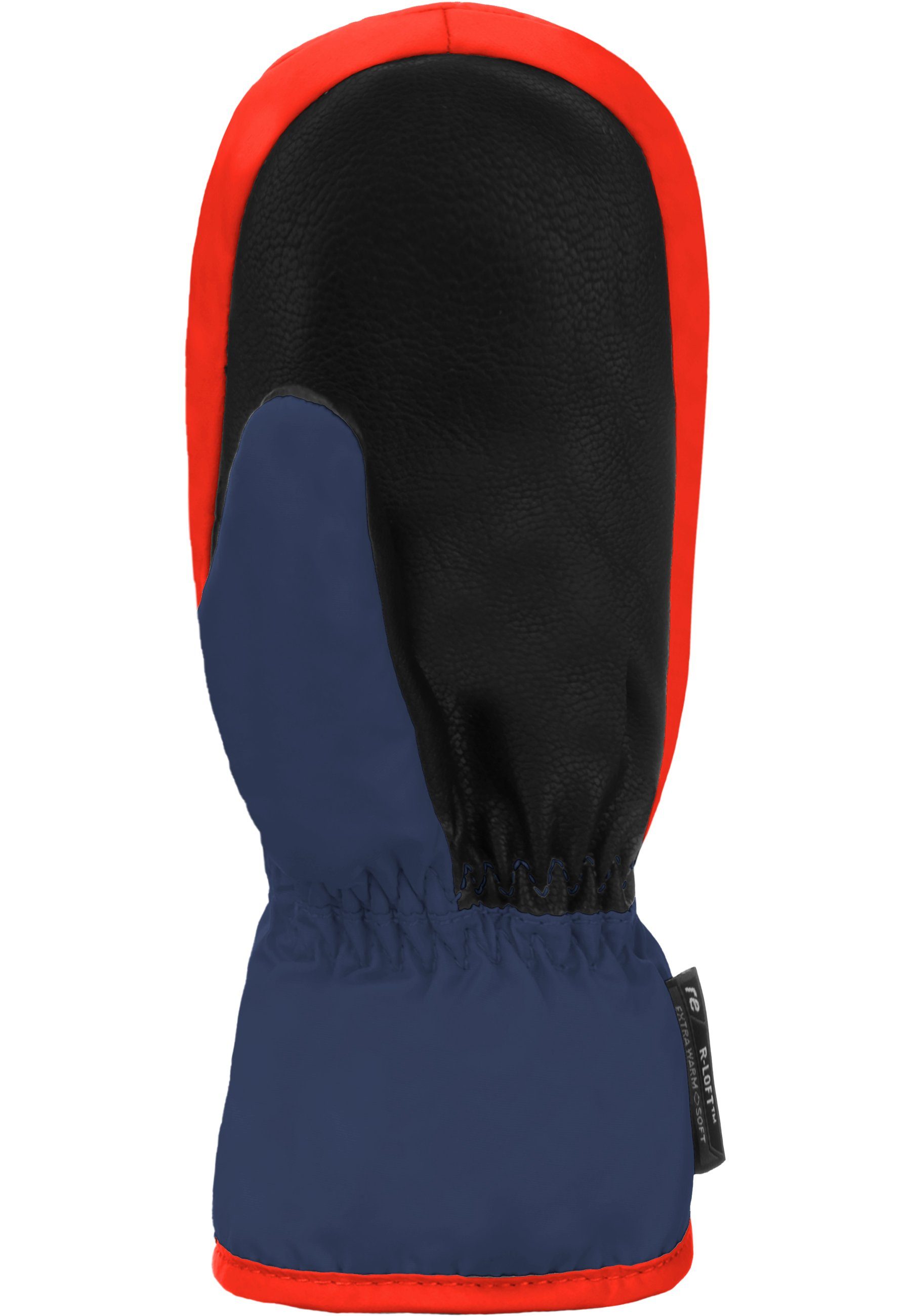 Reusch Fäustlinge Ben Mitten mit Reißverschluss extra rot-blau langem