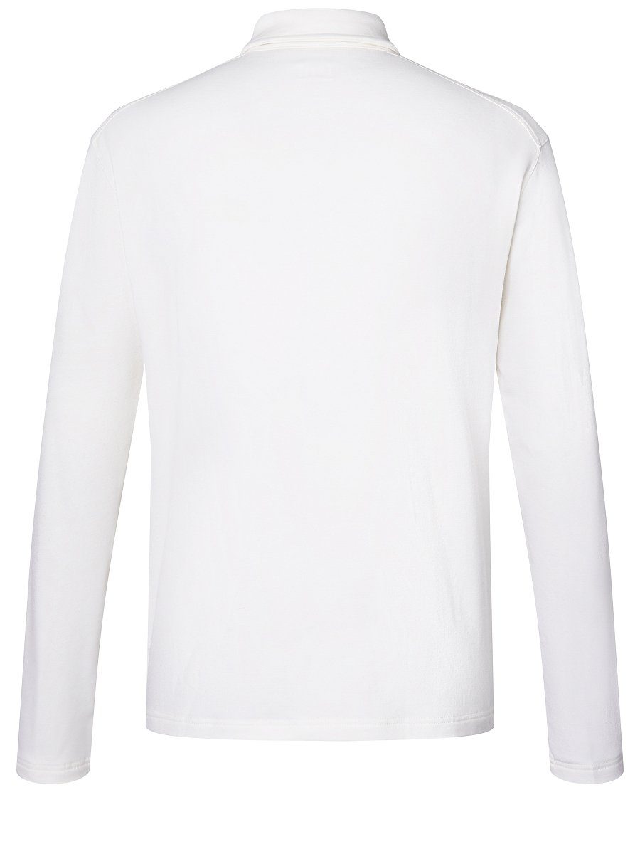Fresh Merino-Materialmix Merino SUPER.NATURAL White Hemd sportlicher ADVENTURE Langarmhemd M SHIRT