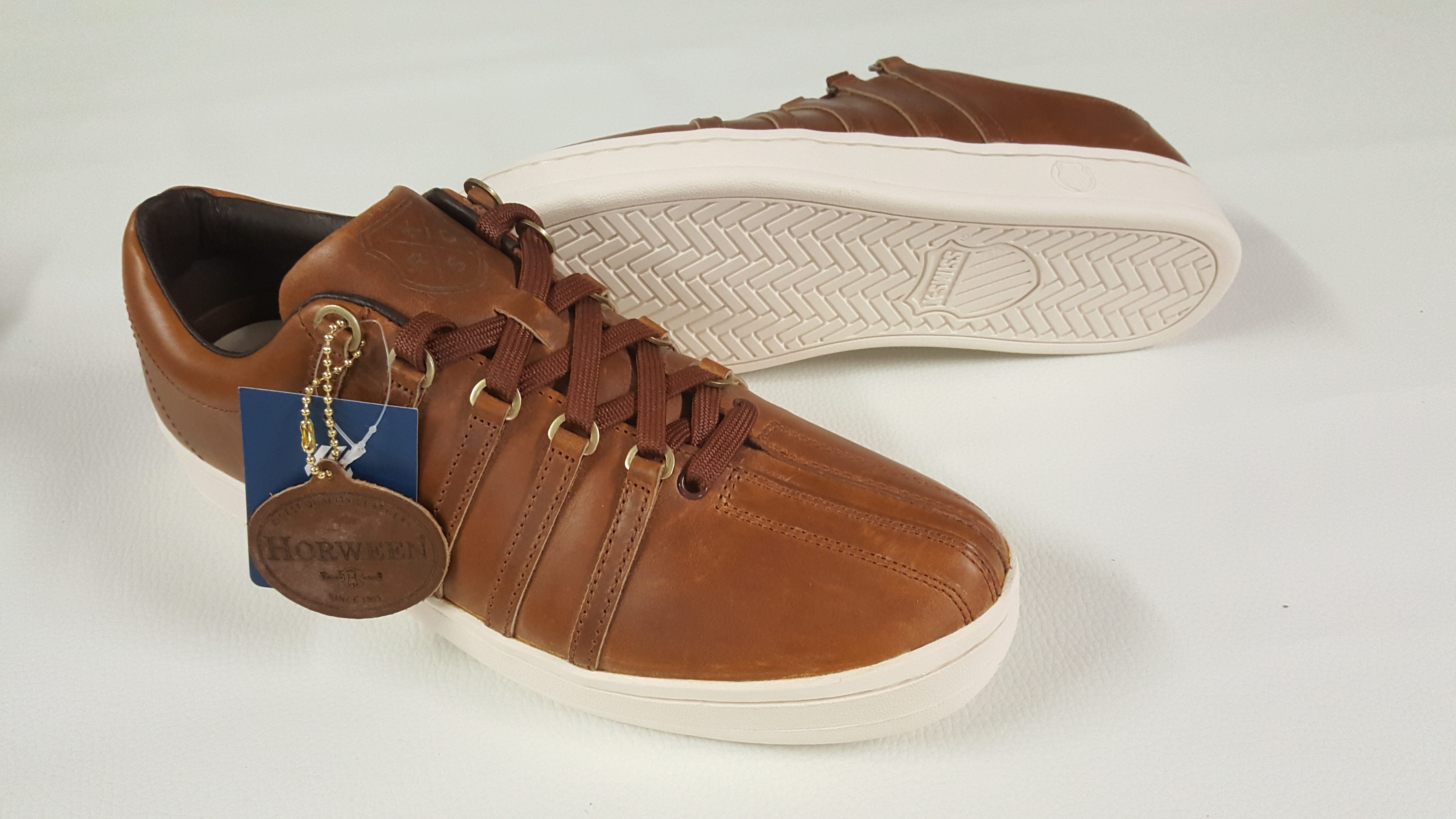 K-Swiss Racquet Club Classic 88 Horween Schuhe Echtleder Turnschuhe Sneaker aus echtem Leder