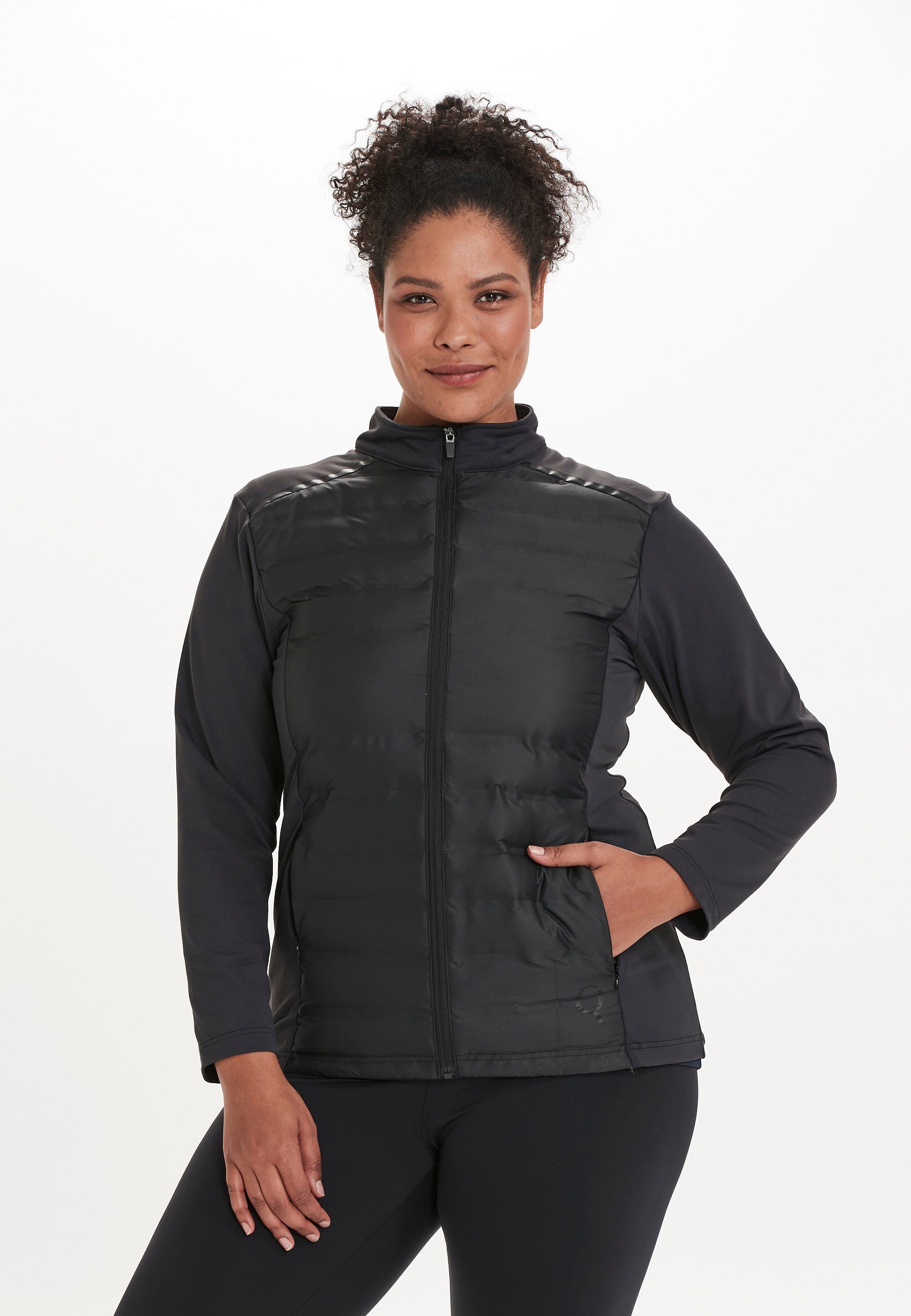 Q by Endurance Trainingsjacke Sprinna mit reflektierenden Details,  Hochwertige Hybridjacke für Damen von Q by ENDURANCE