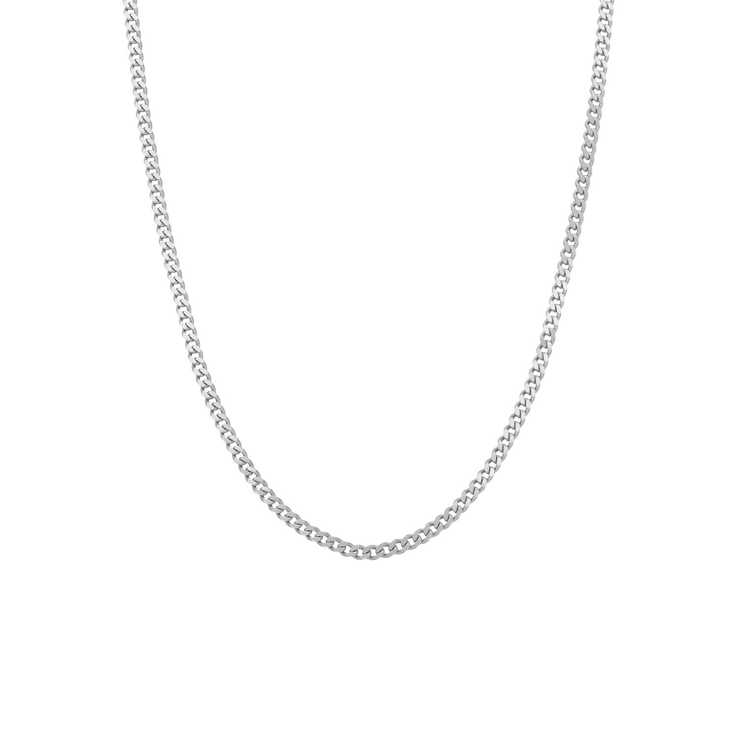 LUCARDI Kette ohne Anhänger Halskette-Anhänger - 925 Silber - Silber - Damen