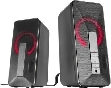 Speedlink LAVEL Stereo Stereo PC-Lautsprecher (Bluetooth, 20 W)