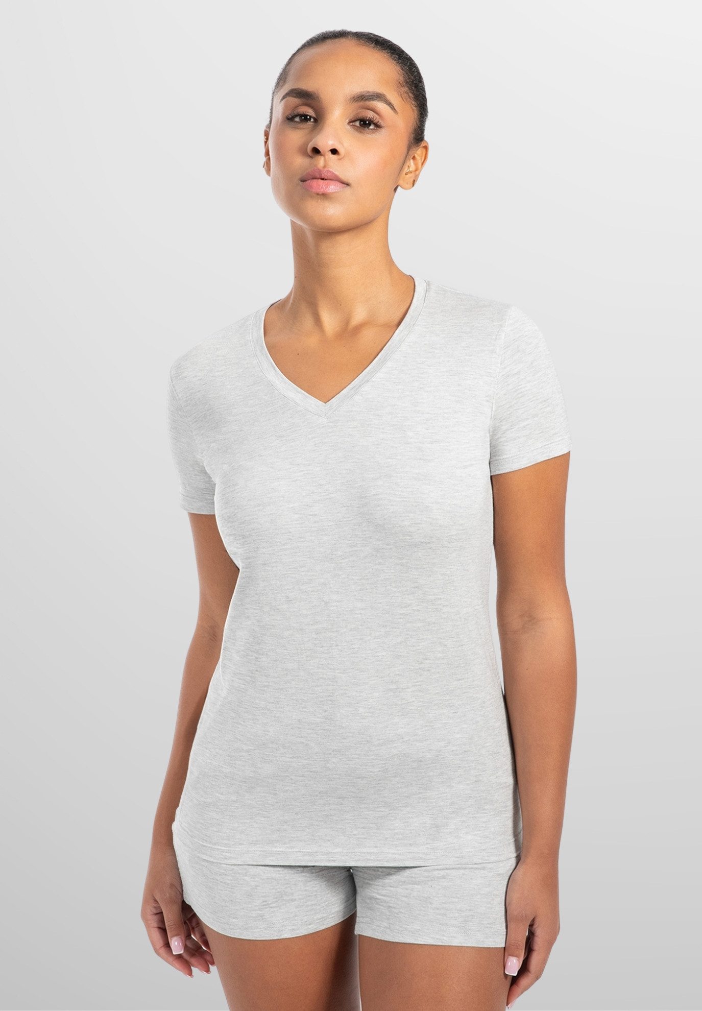 Smilodox T-Shirt Nela Modal, Shaped Fit, günstig online kaufen