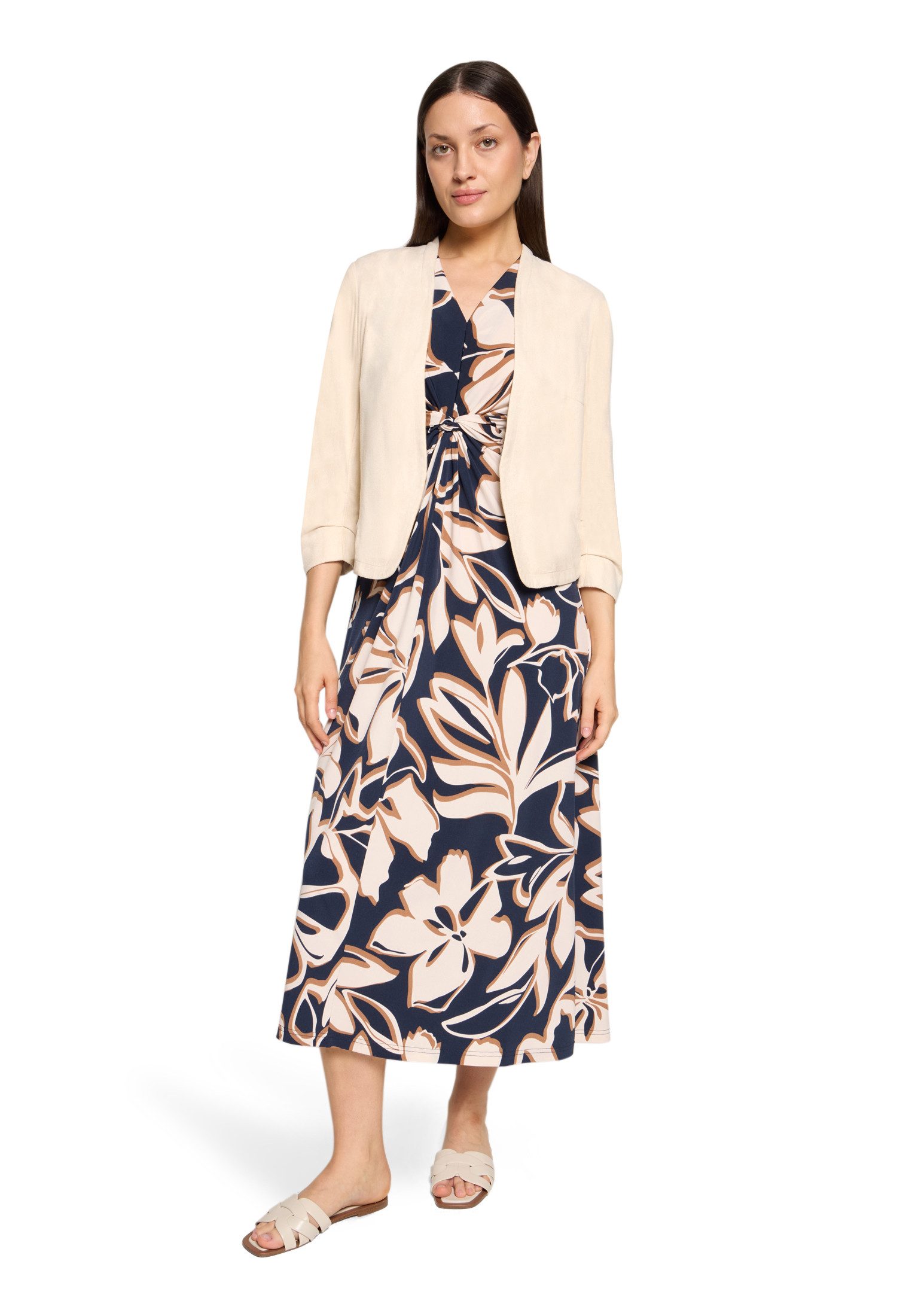 Betty Barclay Midikleid Damen mit Raffung