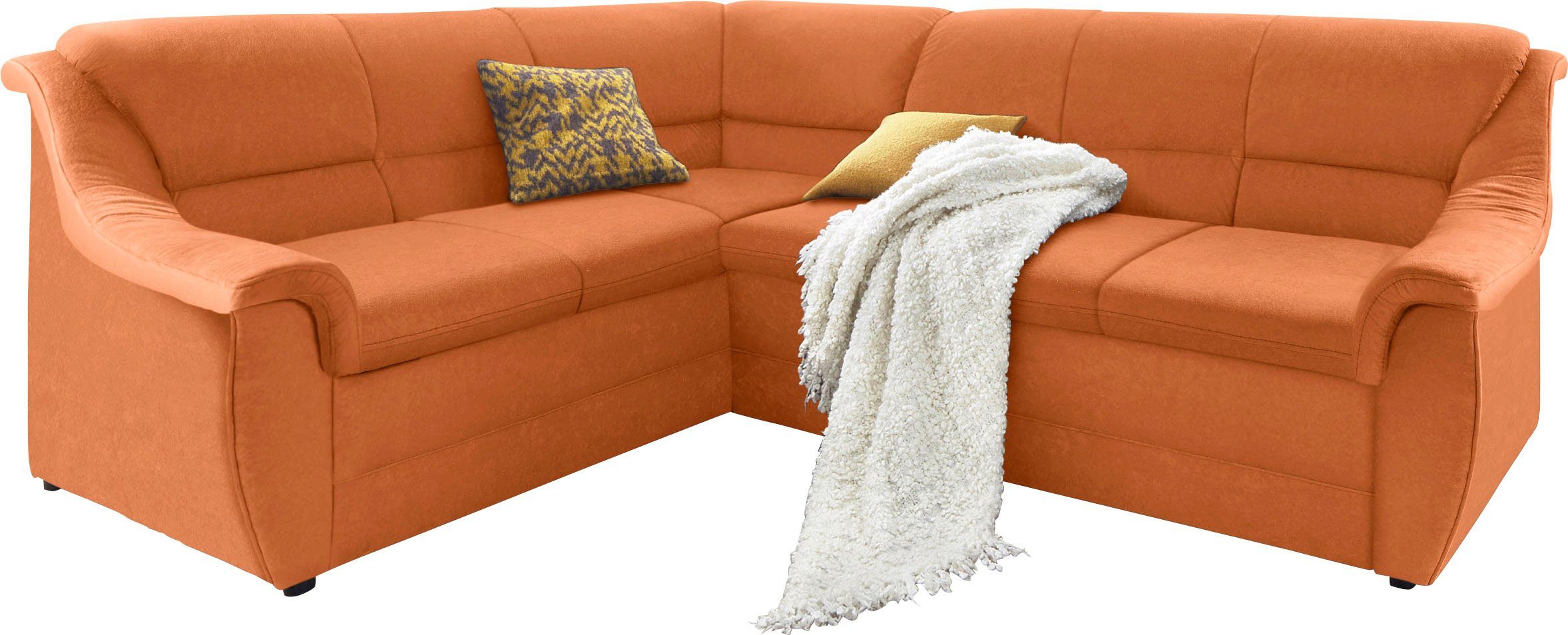 DOMO collection Ecksofa Lale zeitlose Formensprache, günstig online kaufen