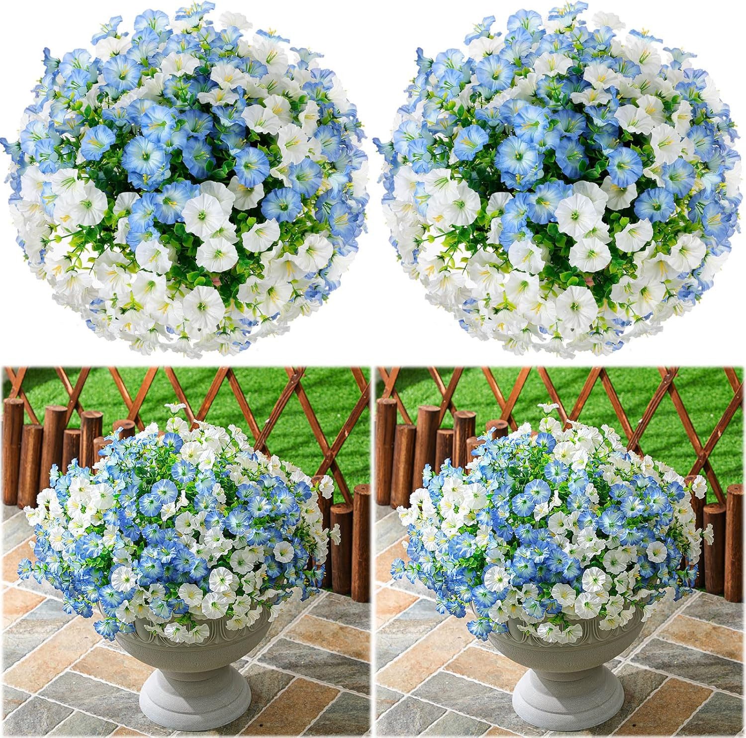 Kunstblumenstrauß Künstliche Blumen Balkon Kunstblumen Outdoor günstig online kaufen